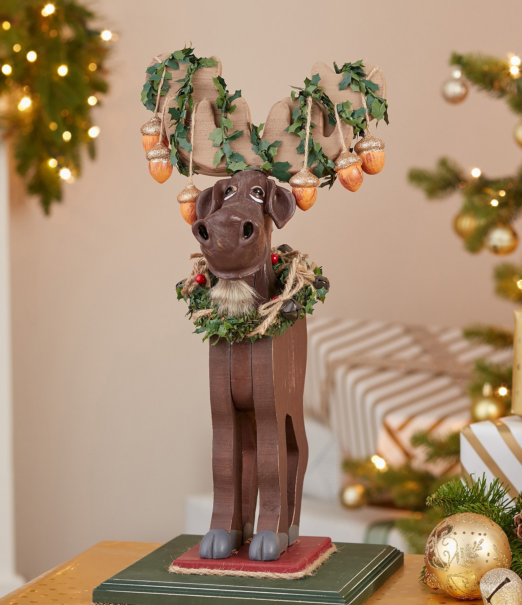 Kurt S. Adler Hollywood™ Nutcracker Collection 15-Inch Moose Nutcracker