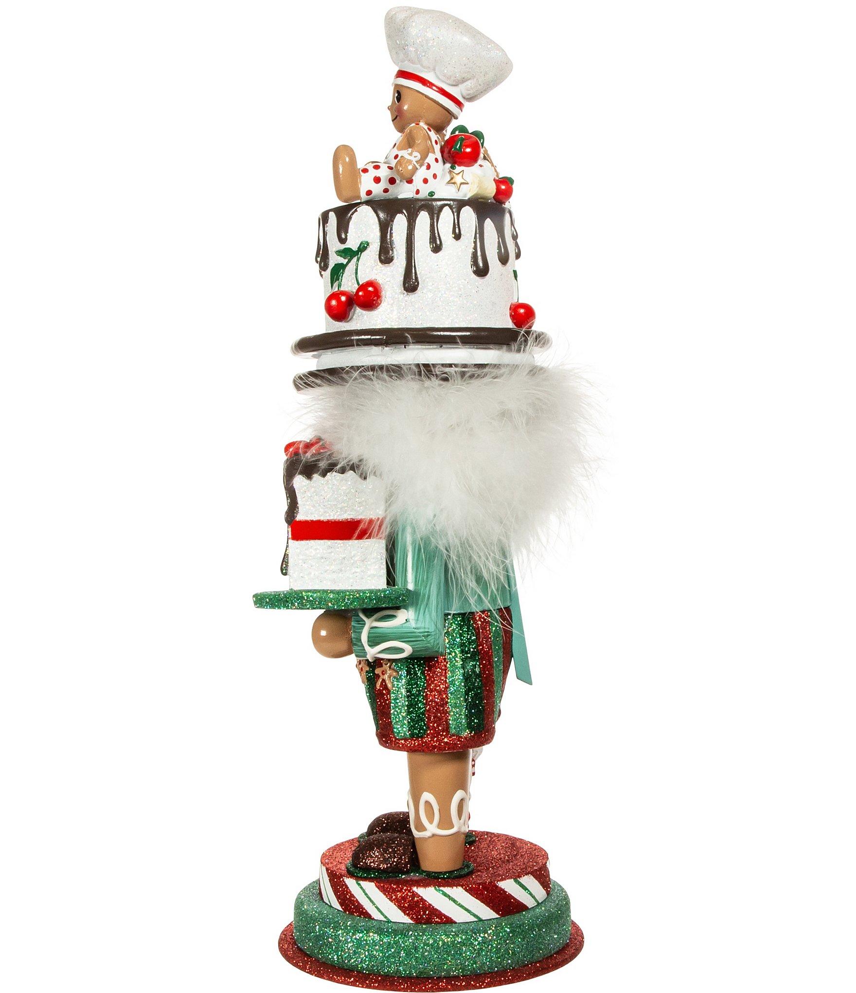 Kurt S. Adler Hollywood™ Collection Gingerbread Baker Hat Nutcracker, 15#double;