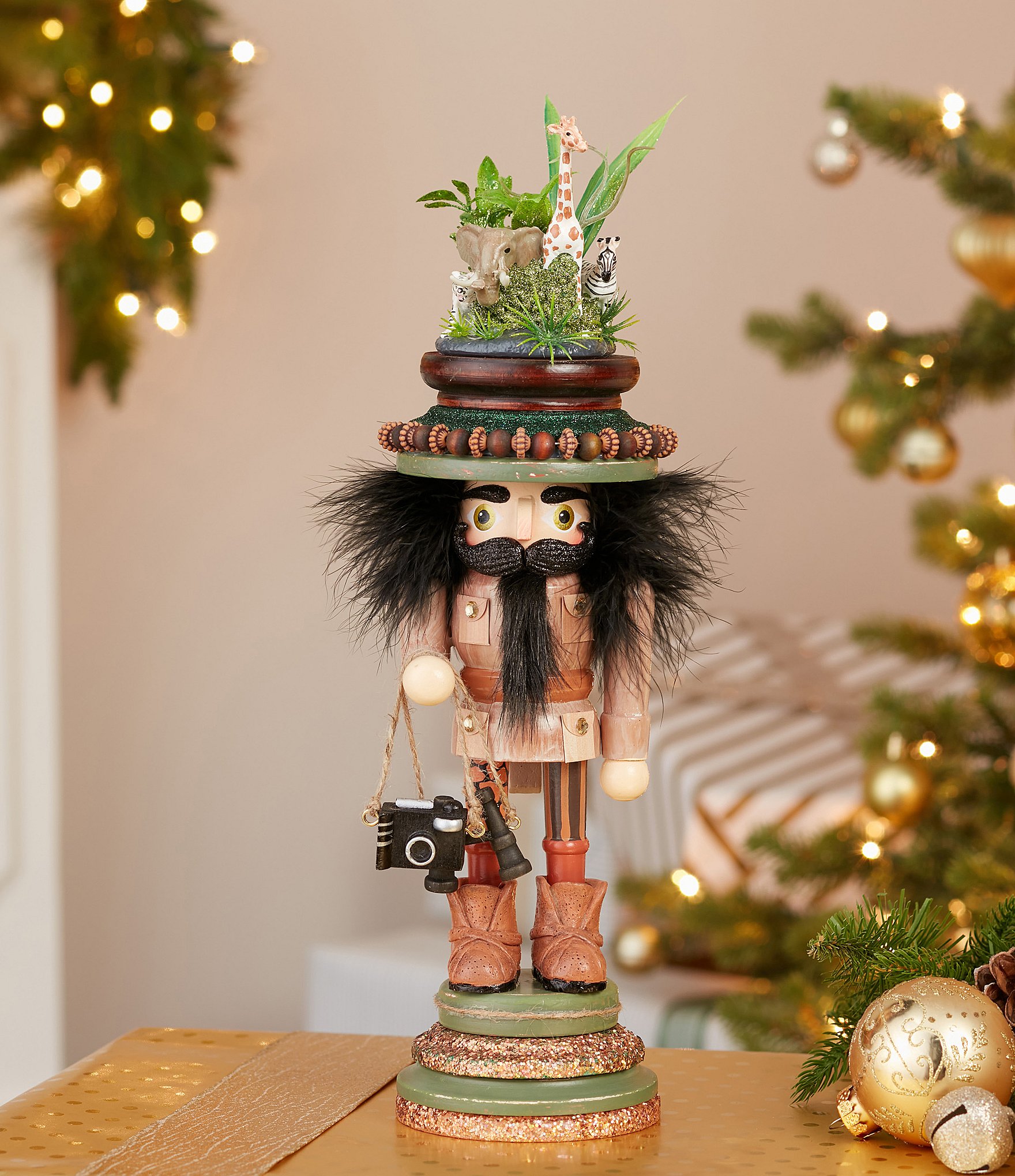 Kurt S. Adler Hollywood™ Collection Zoo Menagerie Nutcracker, 15#double;