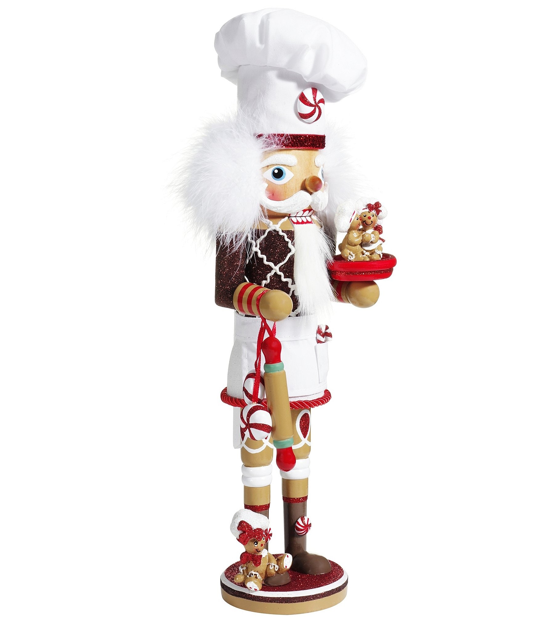 Kurt S. Adler Hollywood™ Collection Gingerbread Chef Nutcracker, 15.5#double;