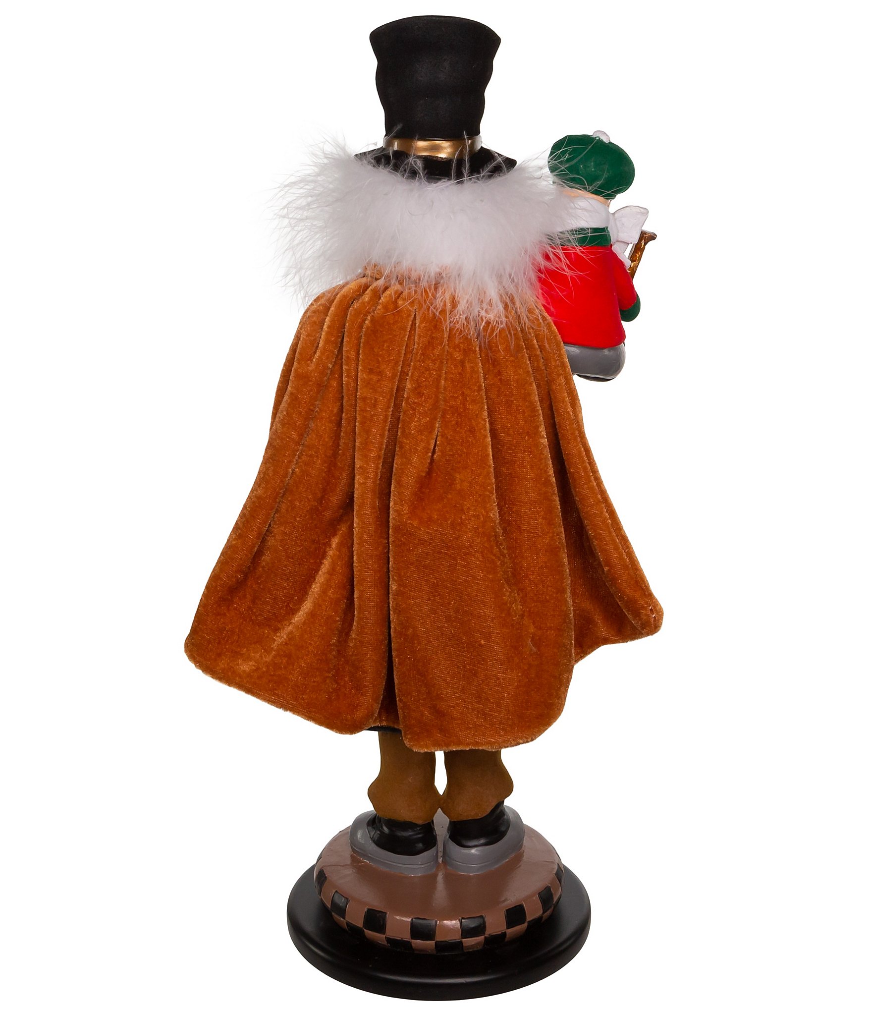 Kurt S. Adler Hollywood™ Nutcracker Collection 17-Inch Bob Cratchit and Tiny Tim Nutcracker