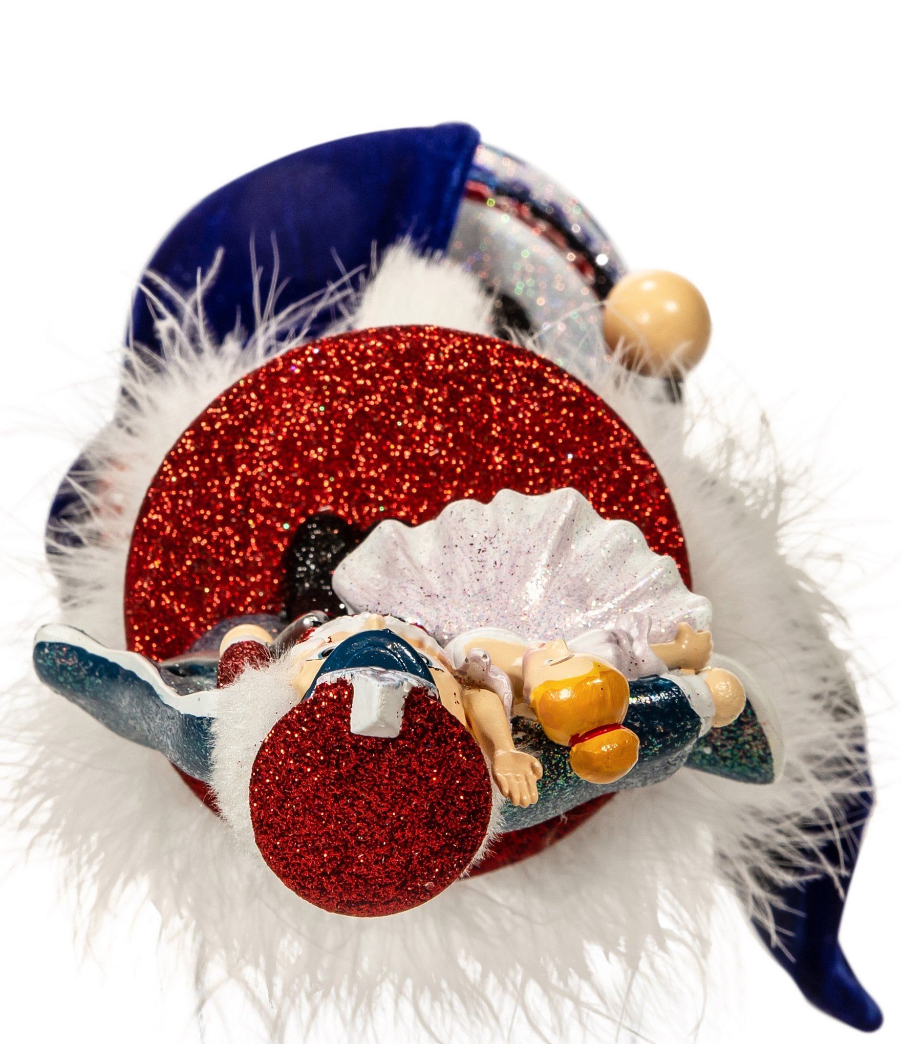 Kurt S. Adler Hollywood™ Collection Red & White Clara with Nutcracker, 18#double;