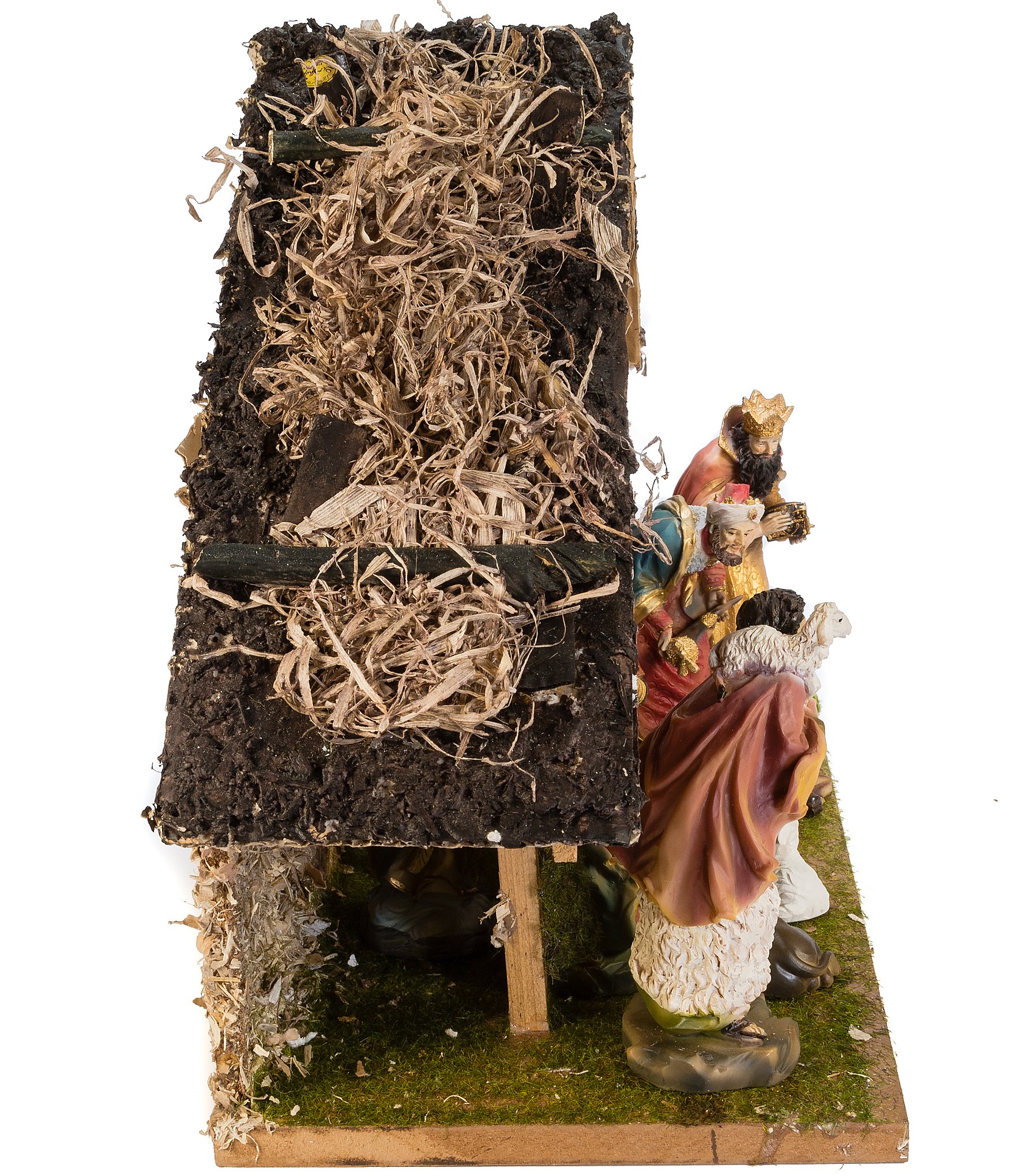 Kurt S. Adler Nativity Set With Stable, 11-Piece Set