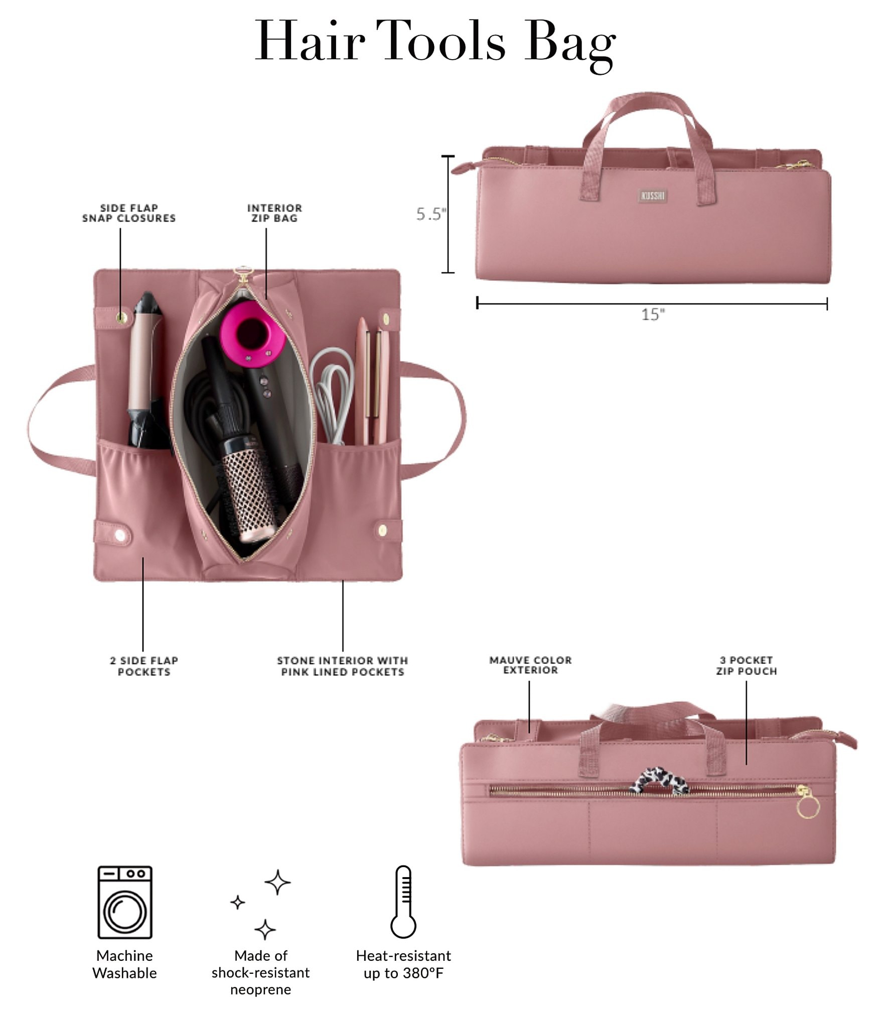 KUSSHI The Hair Tools Bag