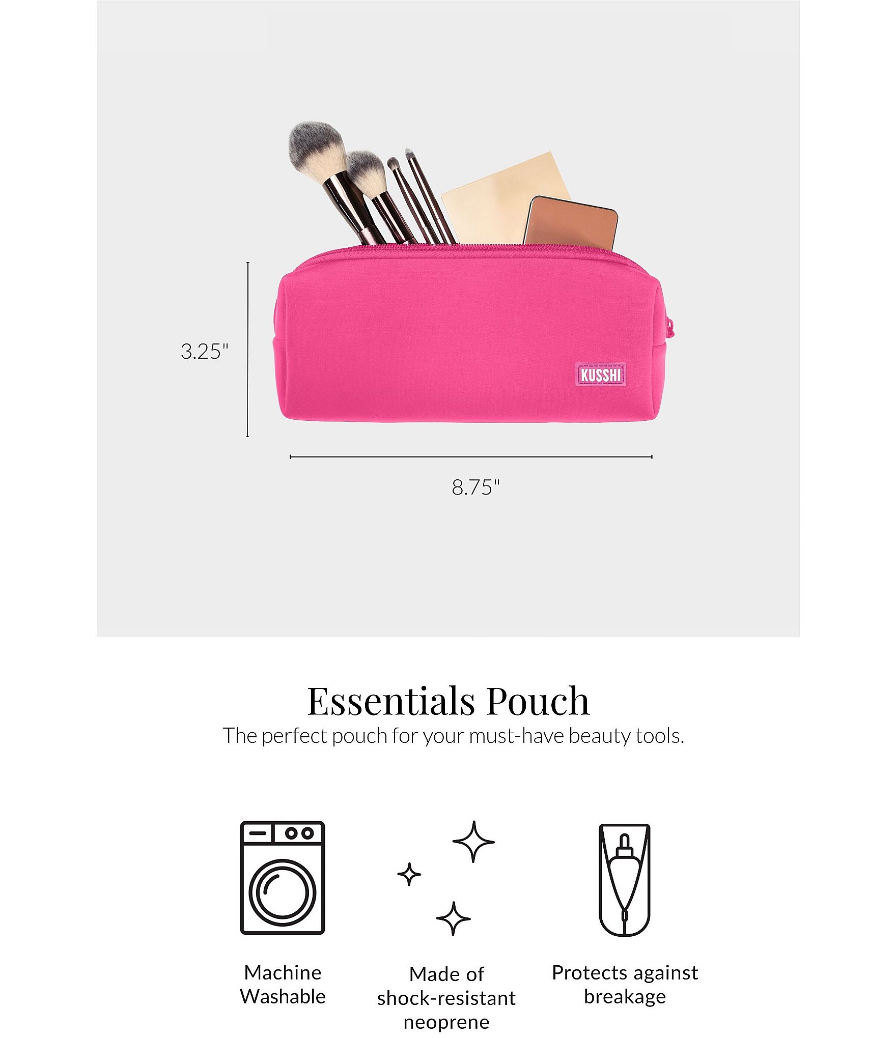 KUSSHI Neoprene Essentials Pouch
