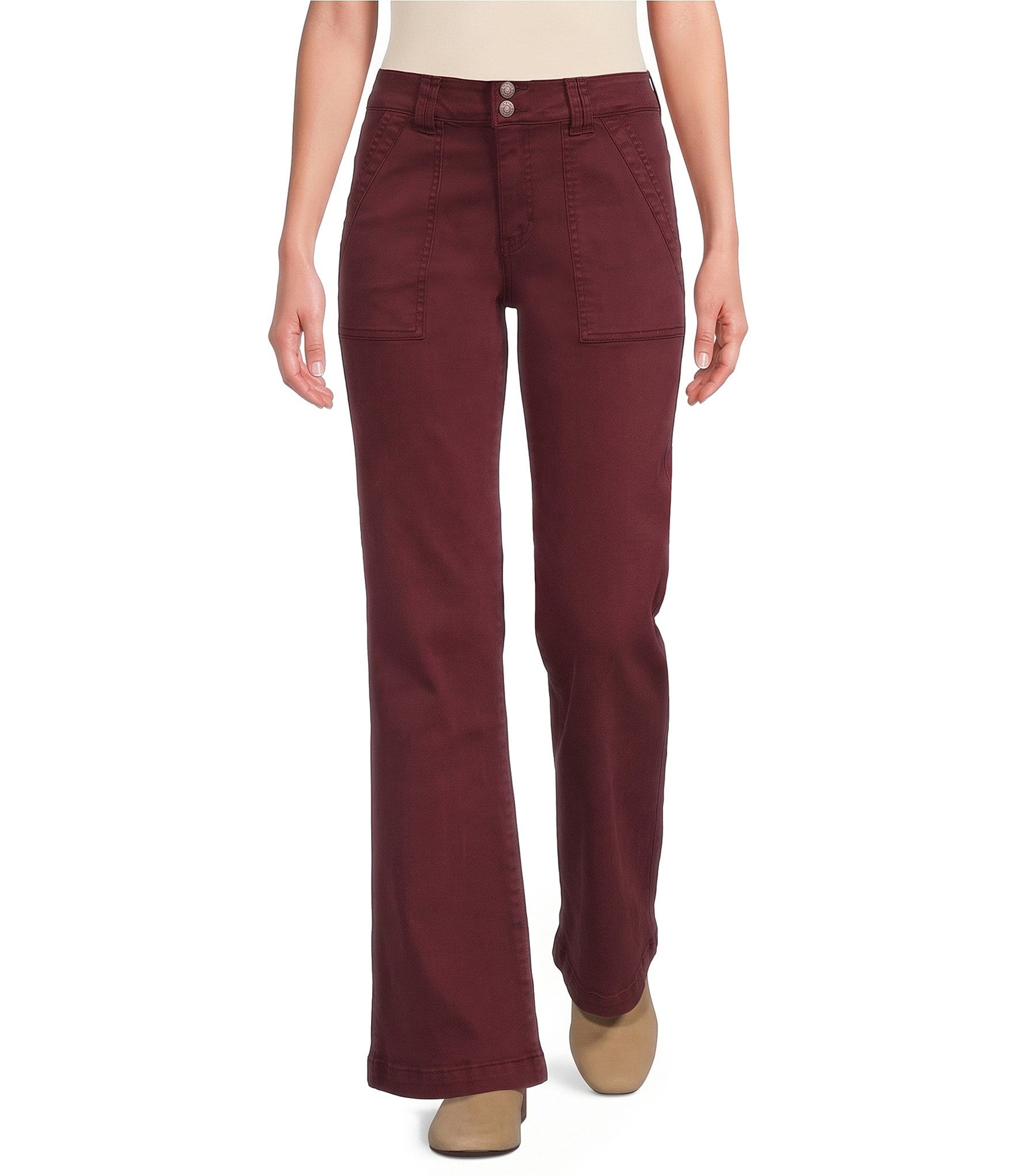 KUT from the Kloth Jodi Stretch Twill High Rise Wide Leg Jeans