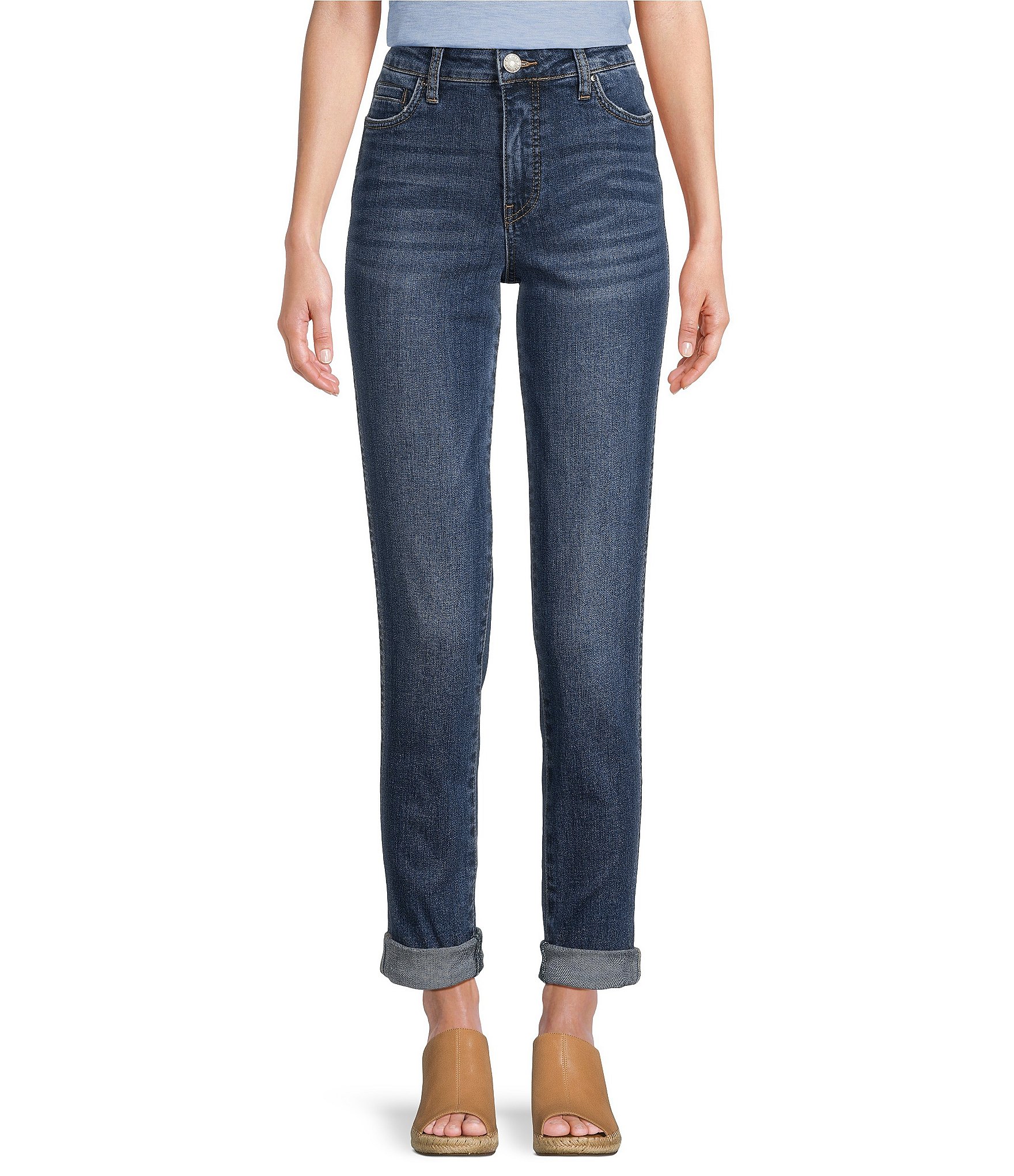 KUT from the Kloth Catherine Roll-Up Cuff Boyfriend Jeans | Dillards