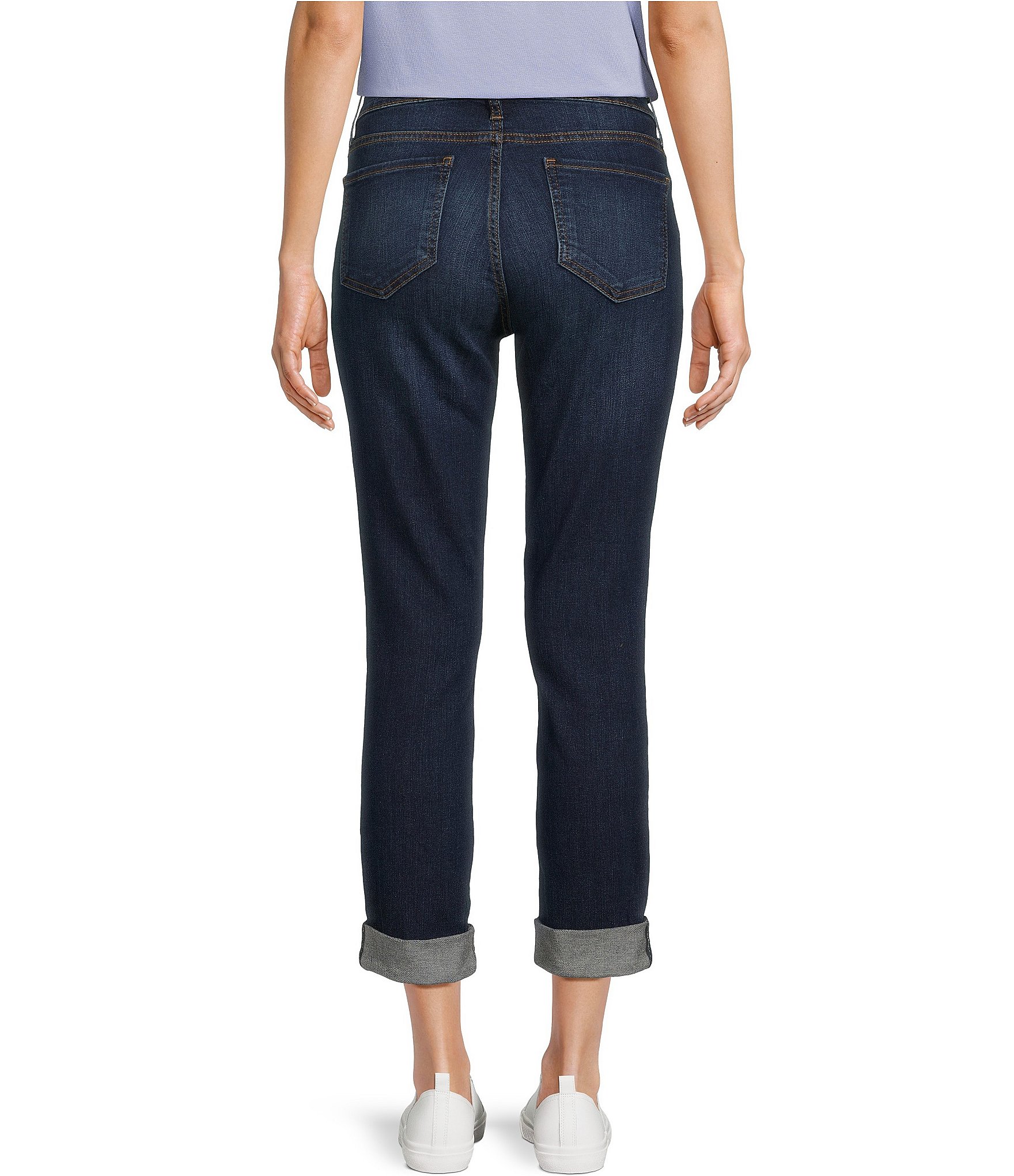 KUT from the Kloth Catherine Roll-Up Cuff Boyfriend Jeans