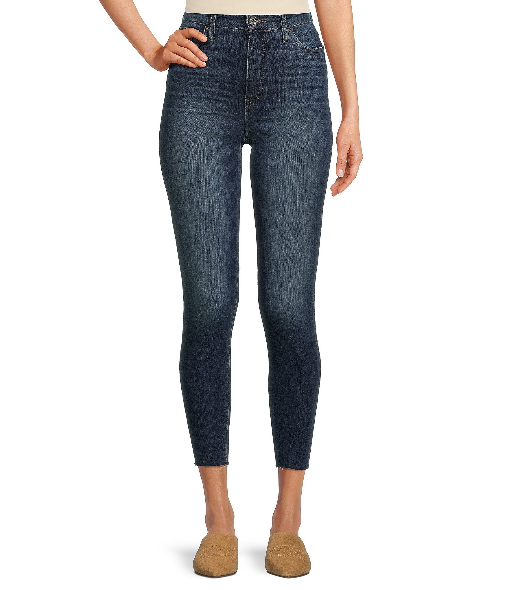 KUT from the Kloth Connie High Rise Fab Ab Fit Technique Skinny Leg ...