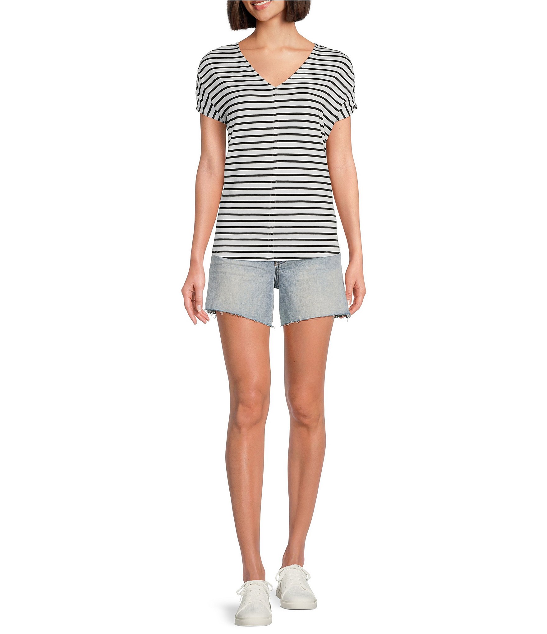 KUT from the Kloth Jane High Rise Long Shorts