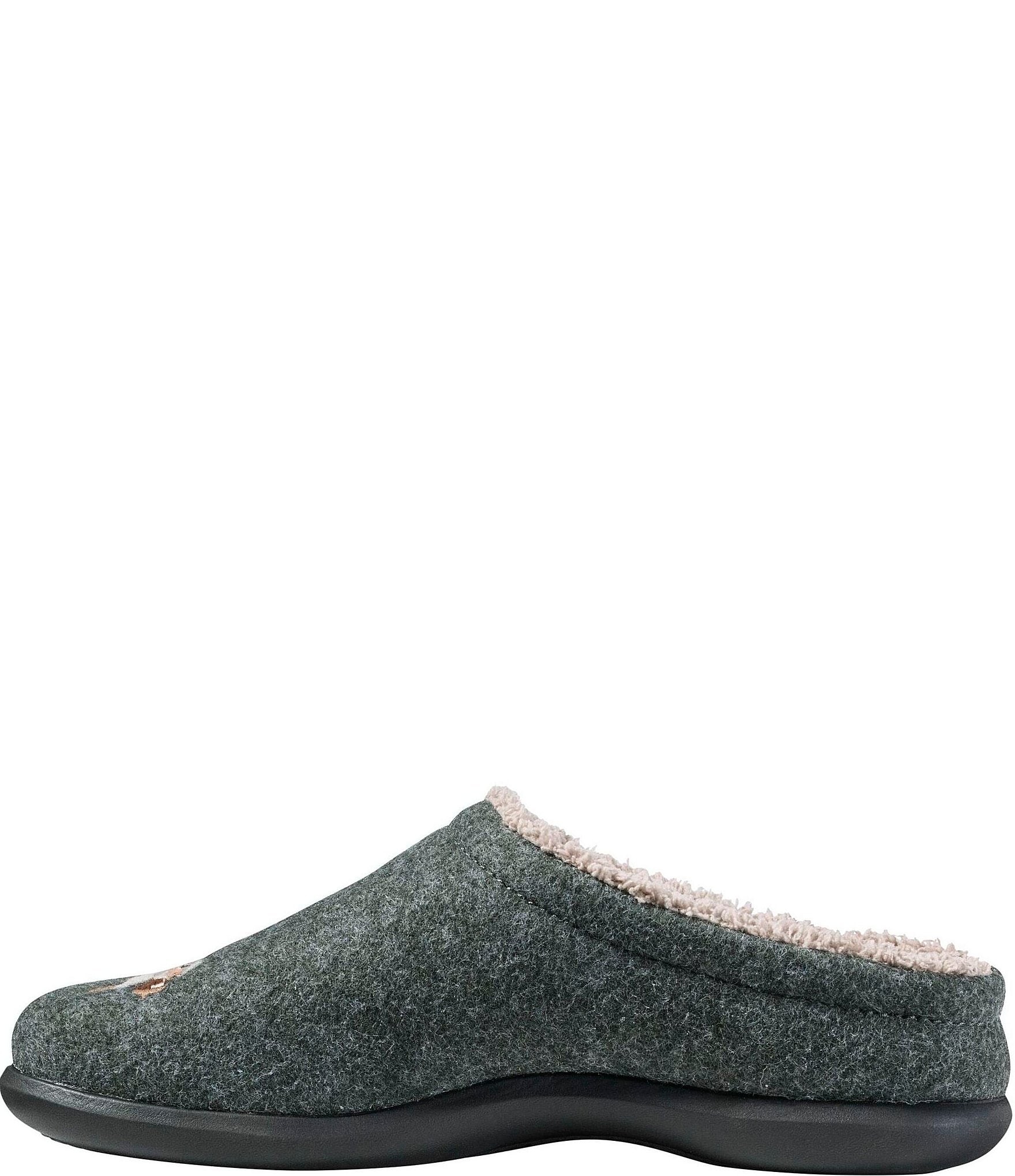 L..L. Bean Men's Daybreak Squirrel Motif Slippers