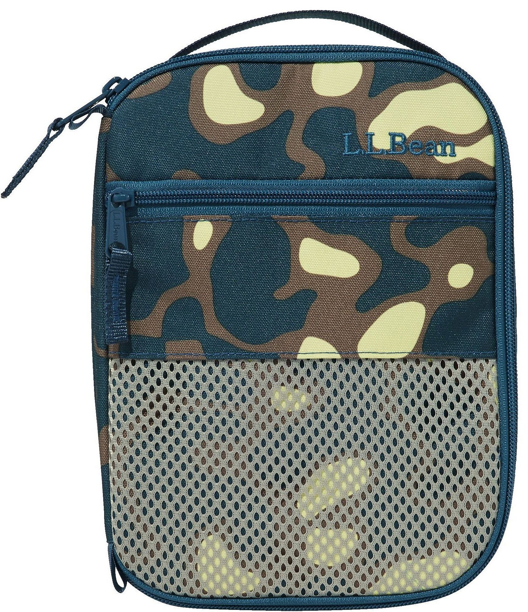 L.L.Bean Deep Water Camo Print Lunch Box