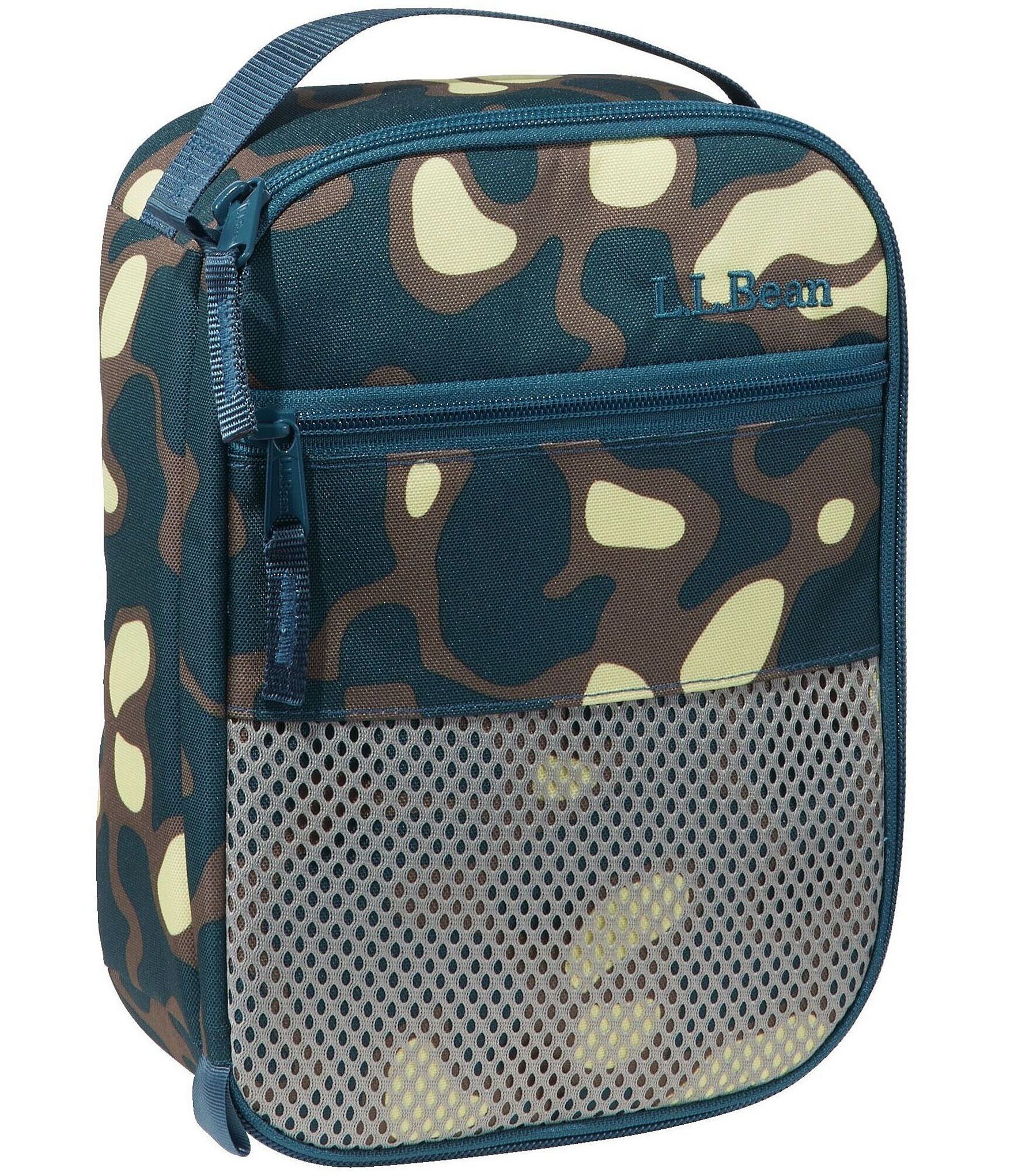 L.L.Bean Deep Water Camo Print Lunch Box