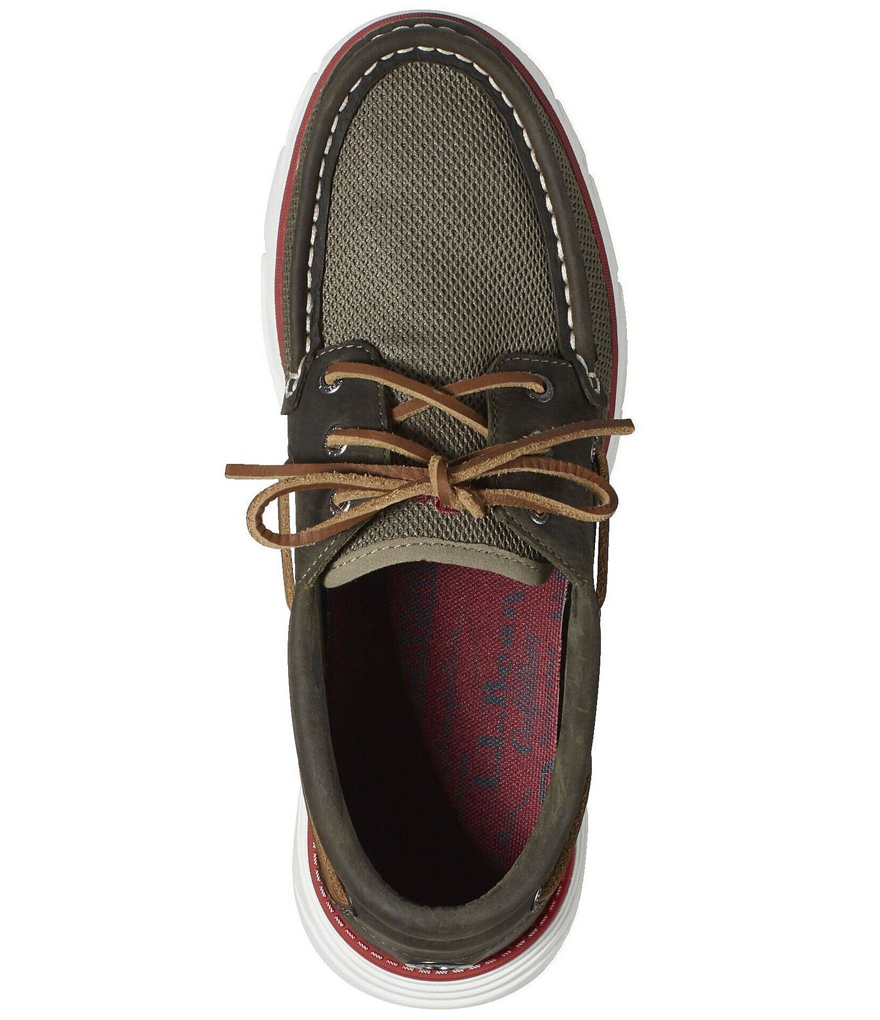 L.L.Bean Kennebec Men's 3-Eye Boat Shoes