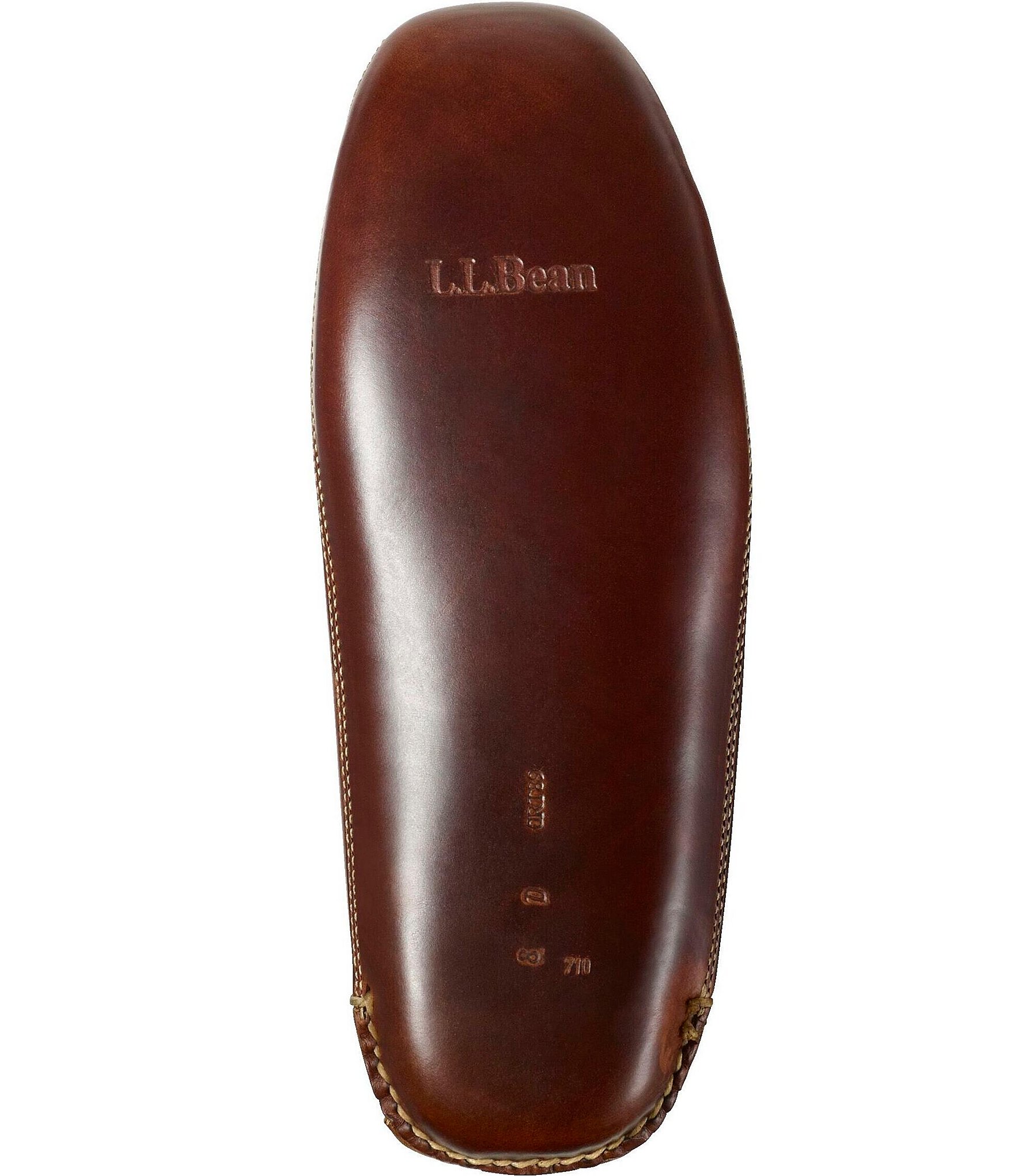 L.L.Bean Men's Double-Sole Leather Slippers