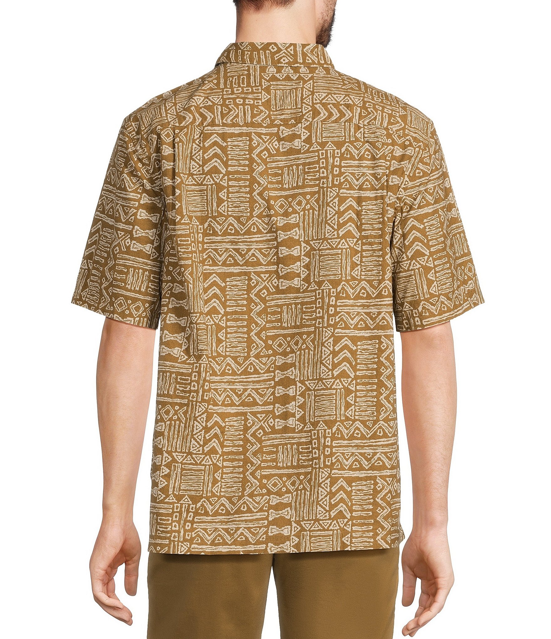 L.L.Bean Tropics Short Sleeve Woven Shirt