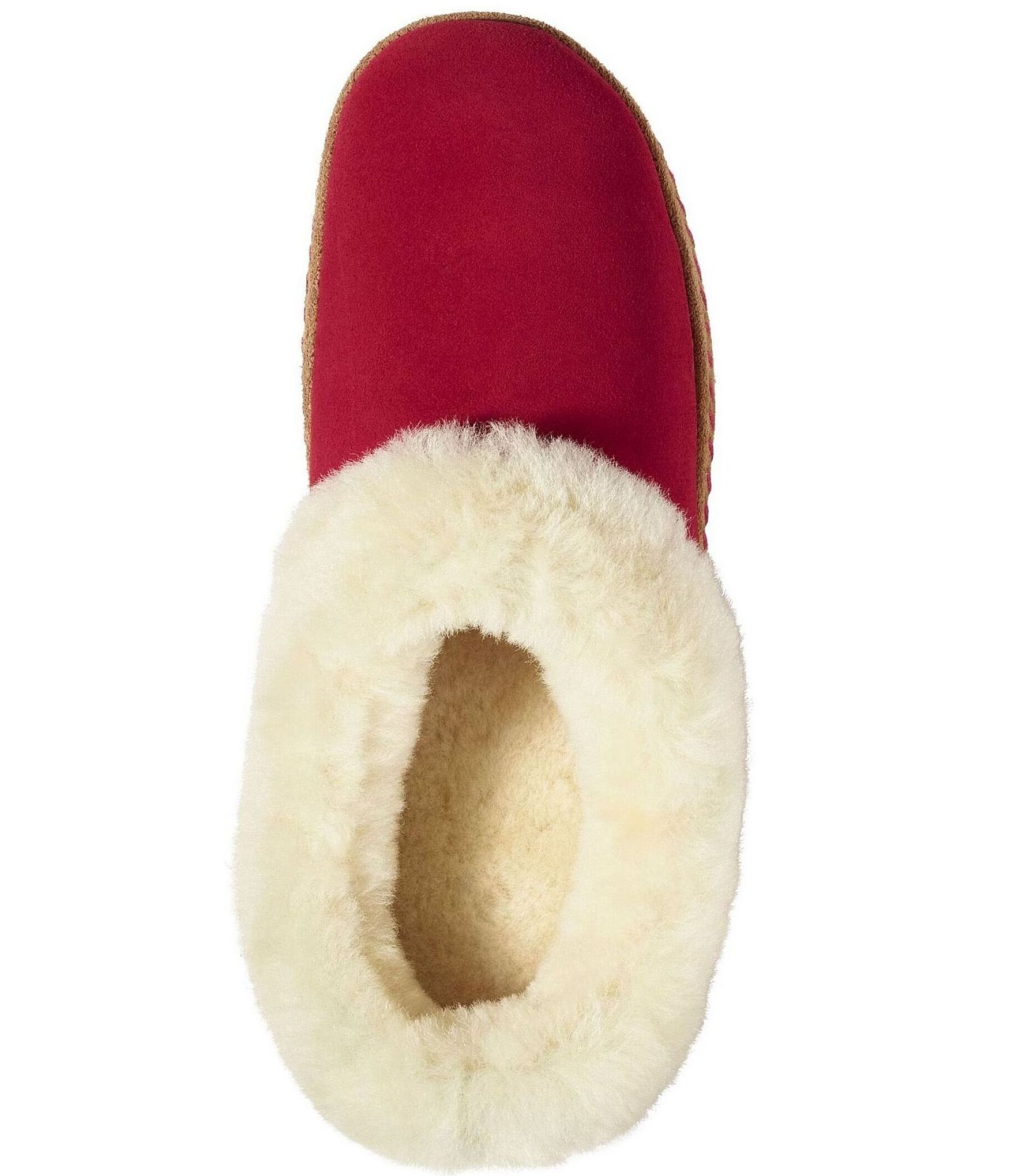 L.L.Bean Wicked Good Shearling Squam Lake Slippers