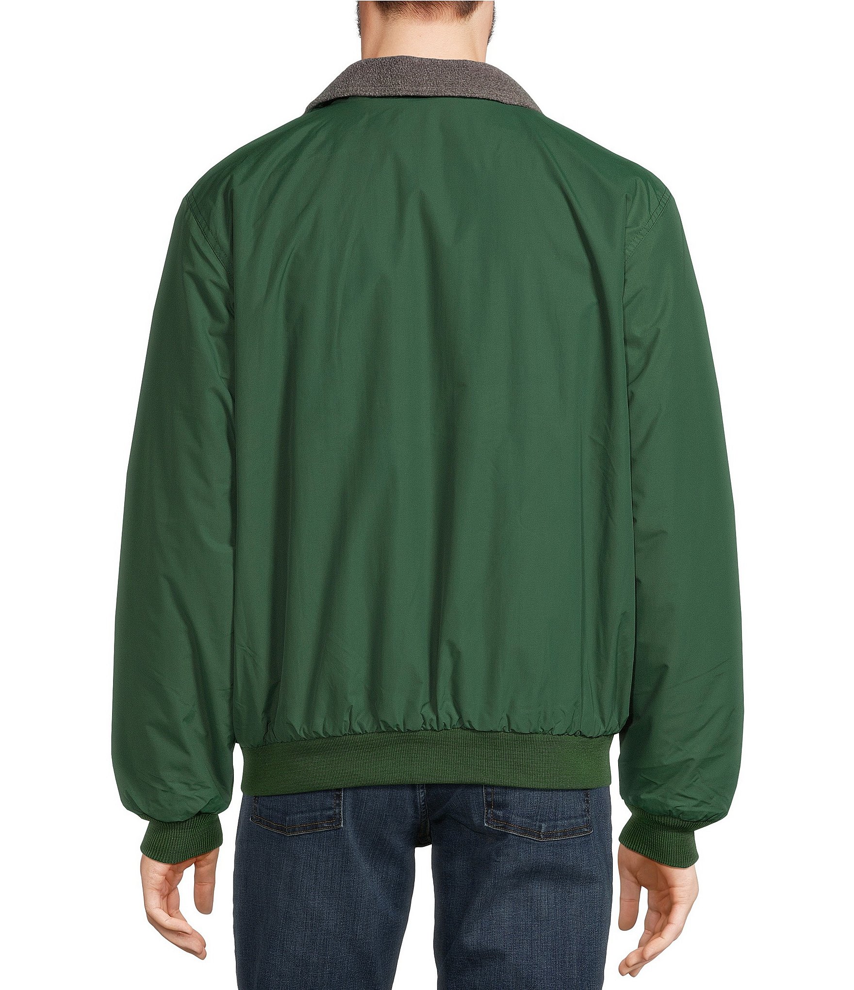 L.L.Bean Fleece-Lined Insulated Warm-Up Jacket