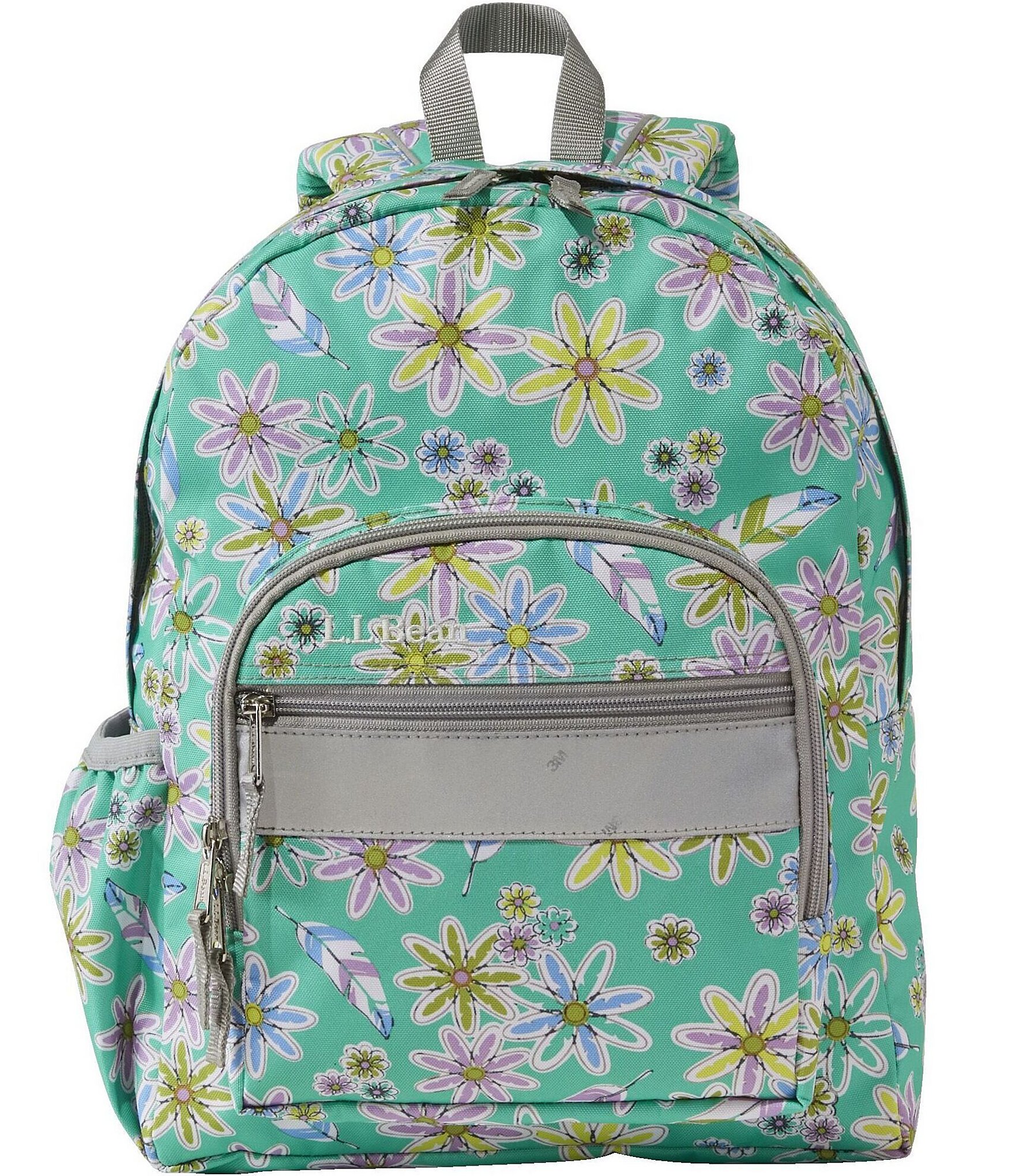 L.L.Bean Junior Original Daisy Floral Printed Book Pack, 16L