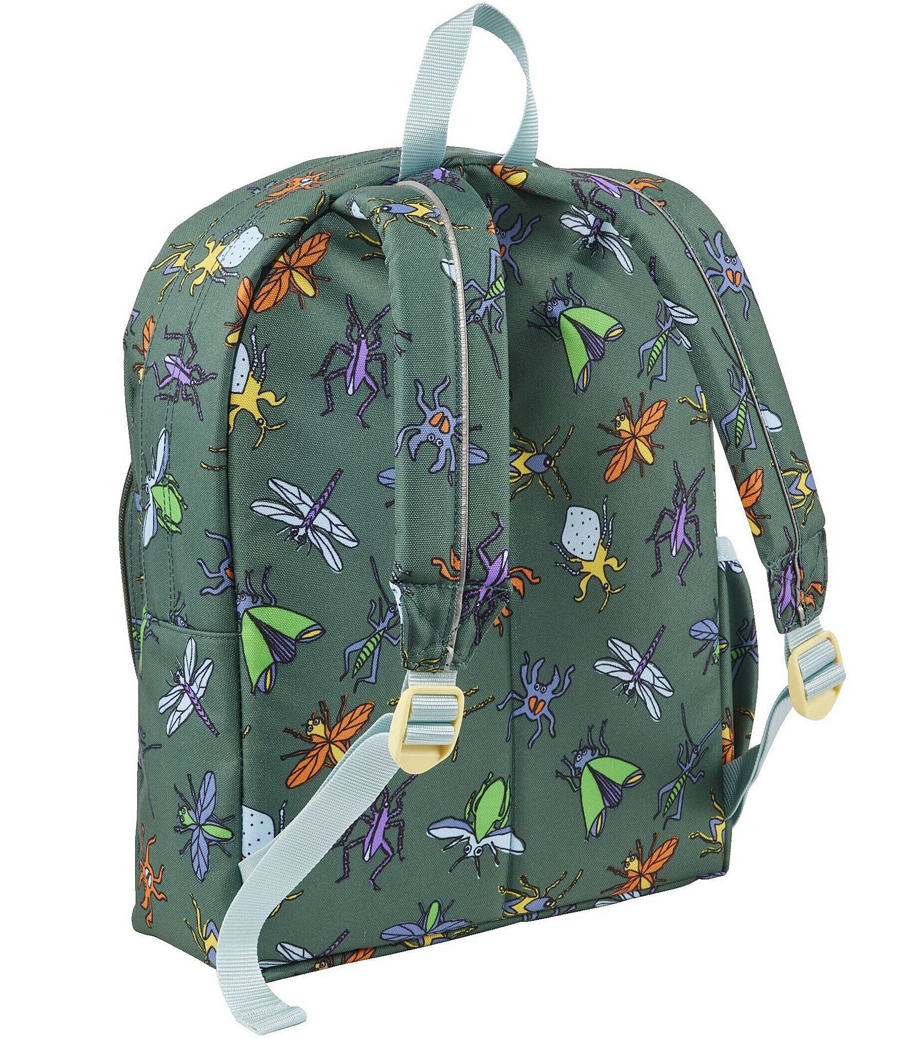 L.L.Bean Junior Original Pinewood Green Bug Printed Book Pack, 16L