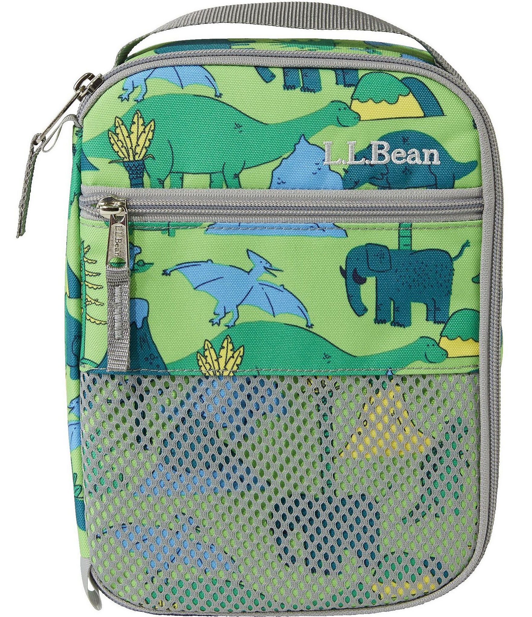 L.L.Bean Kelly Green Dino Print Lunch Box | Dillard's