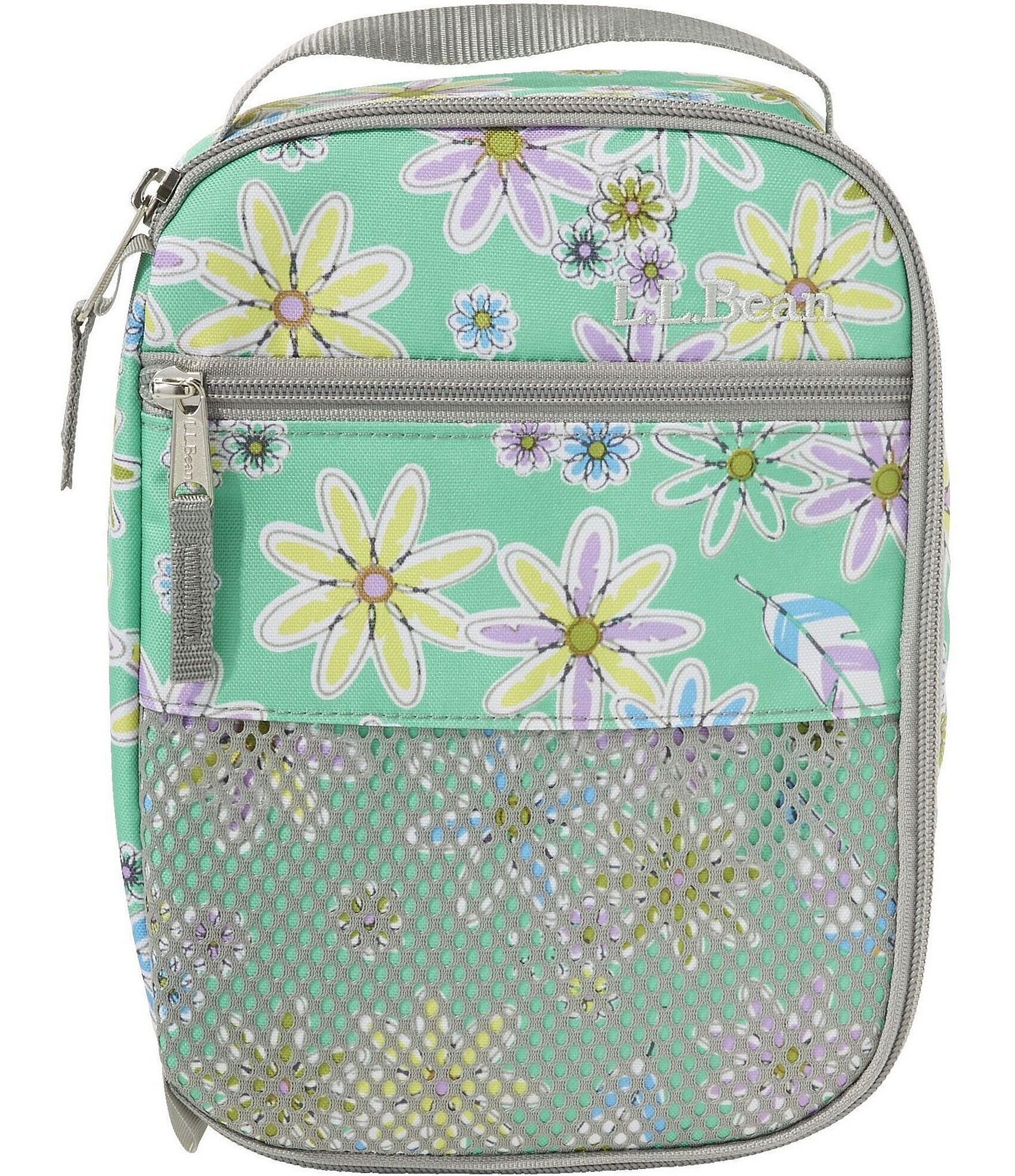 L.L.Bean Lazy Daisy Floral Print Lunch Box