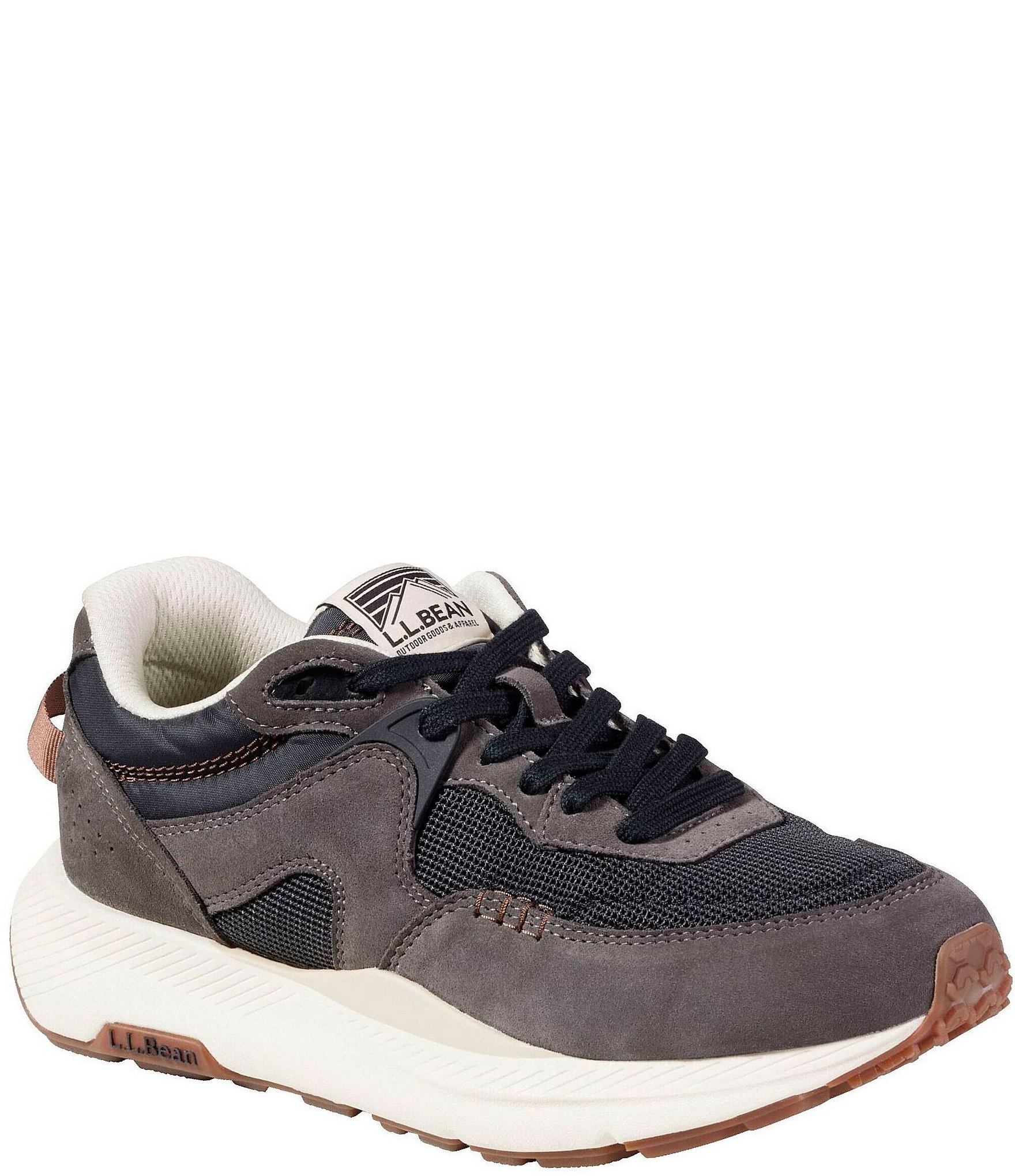 L.L.Bean Men's 1985 Mountain Classic Suede and Mesh Sneakers