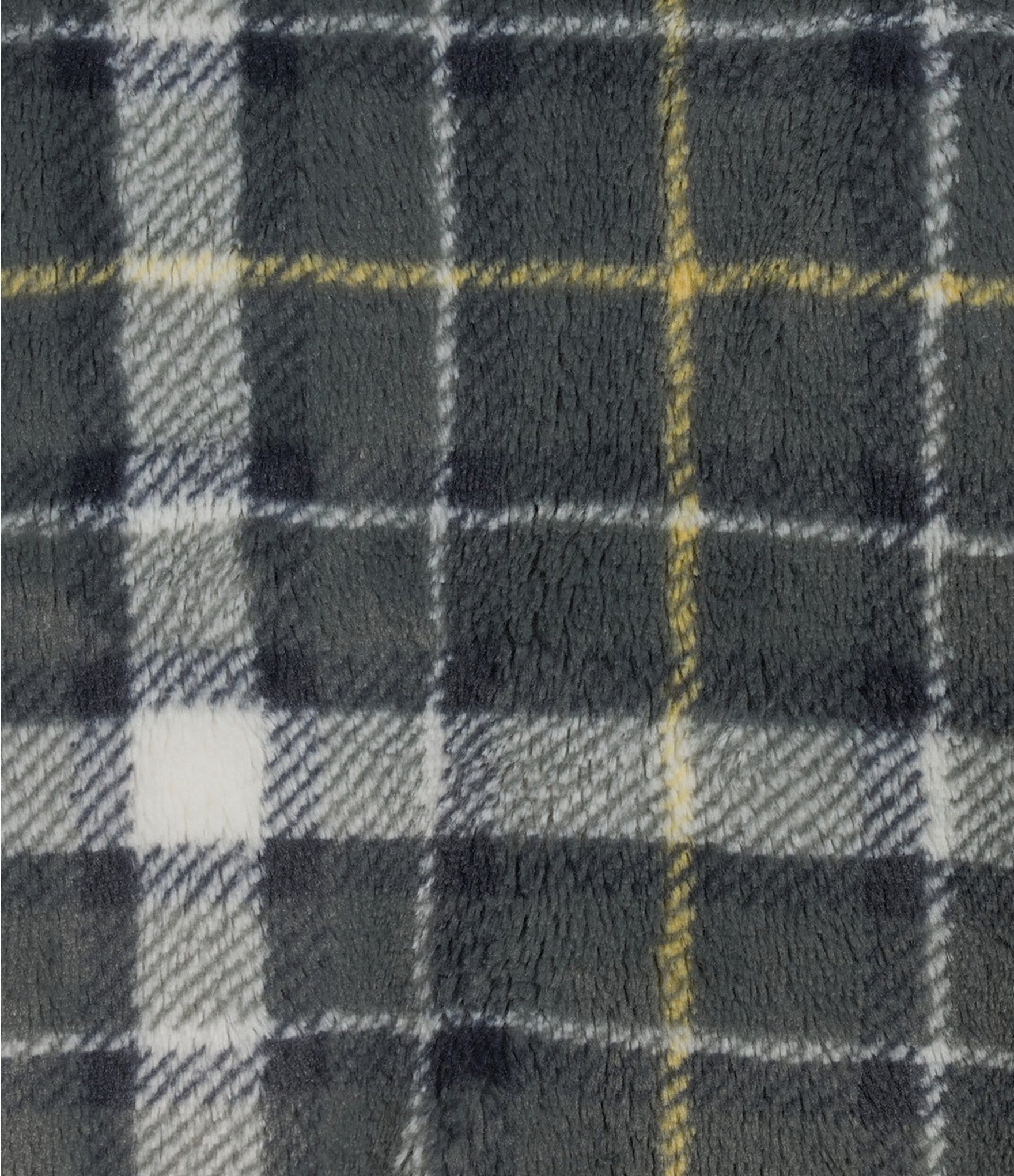 L.L.Bean Men's Wicked Plush Plaid Print Robe