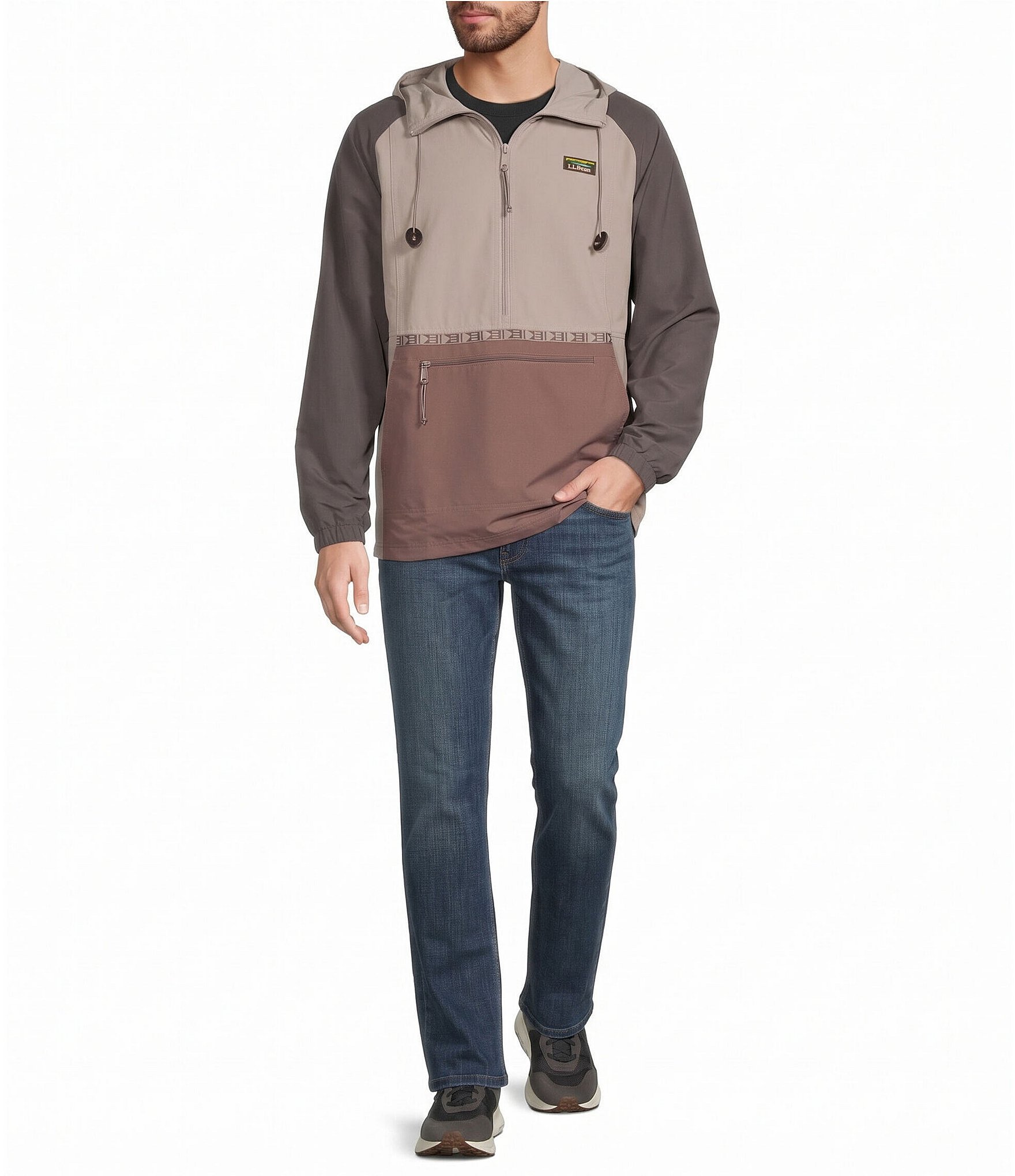 L.L.Bean Mountain Classic Water Resistant Anorak Jacket