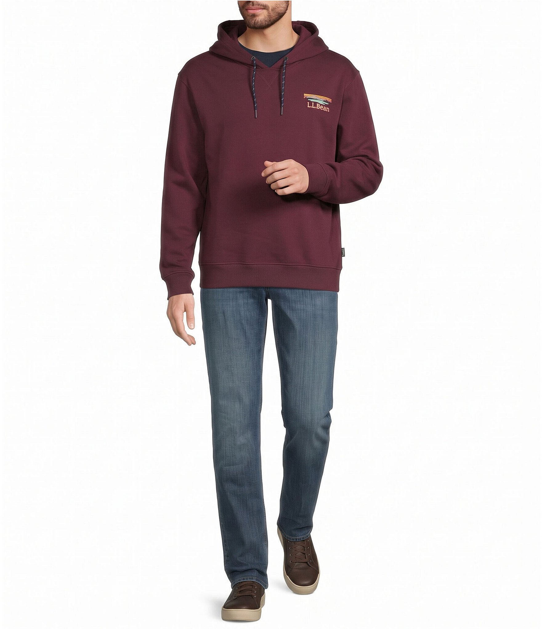 L.L.Bean Mountain Classic Logo Hoodie