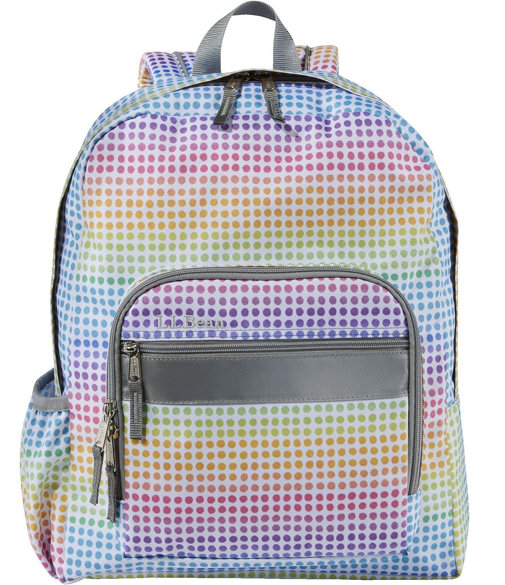 L.L.Bean Original Rainbow Dotted Printed Book Pack®, 24L