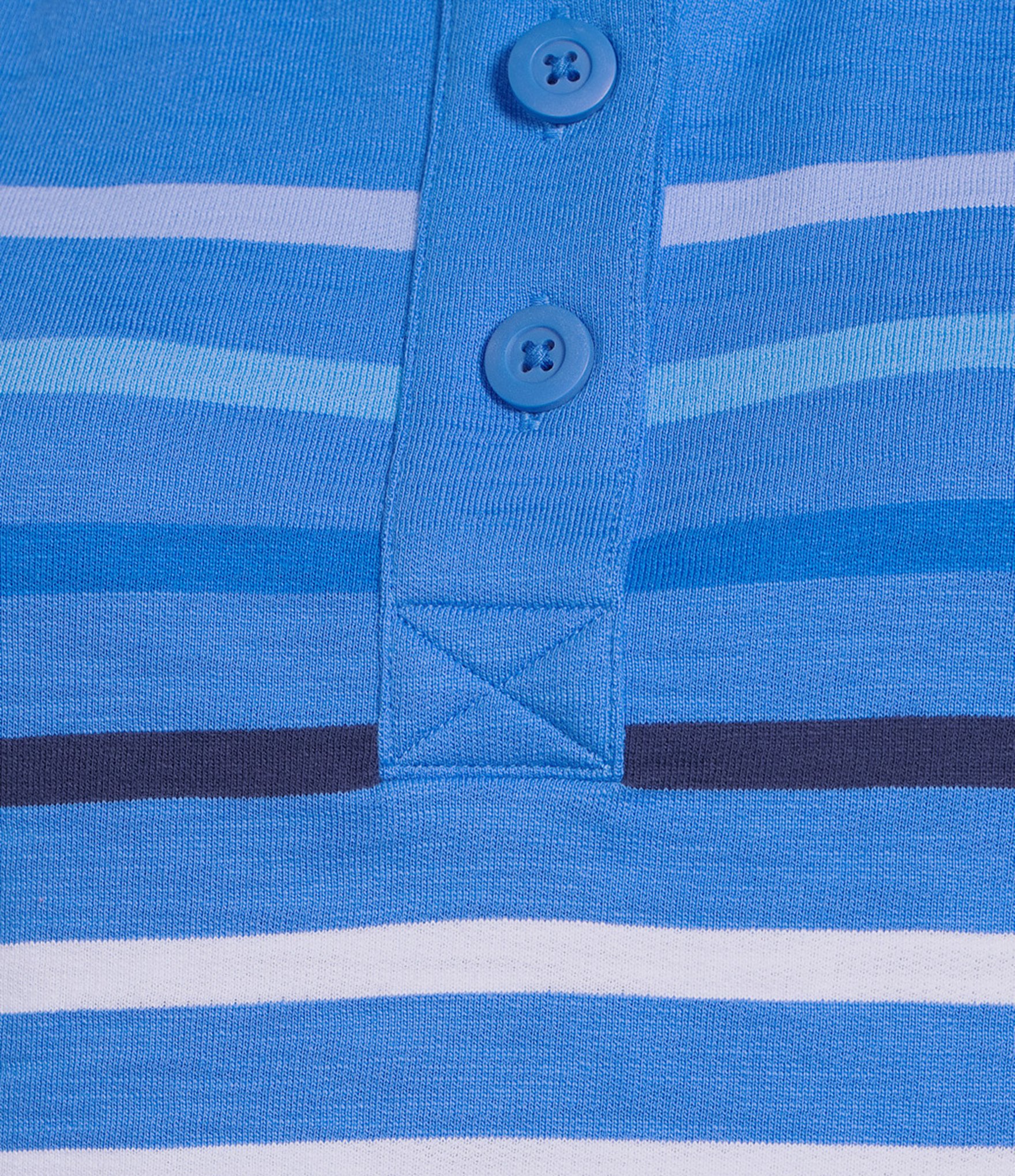 L.L.Bean Peaks Island Stripe Mock Neck Long Sleeve Pullover Sweater