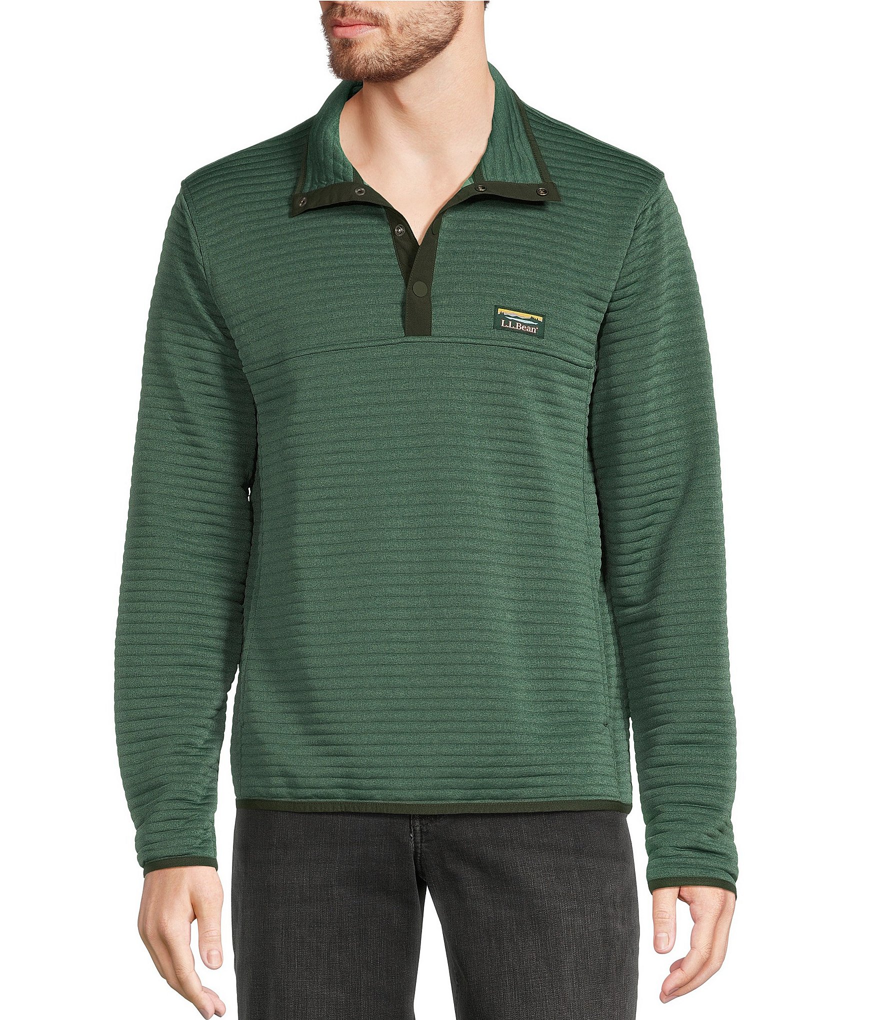 Ll bean clearance airlight knit pullover