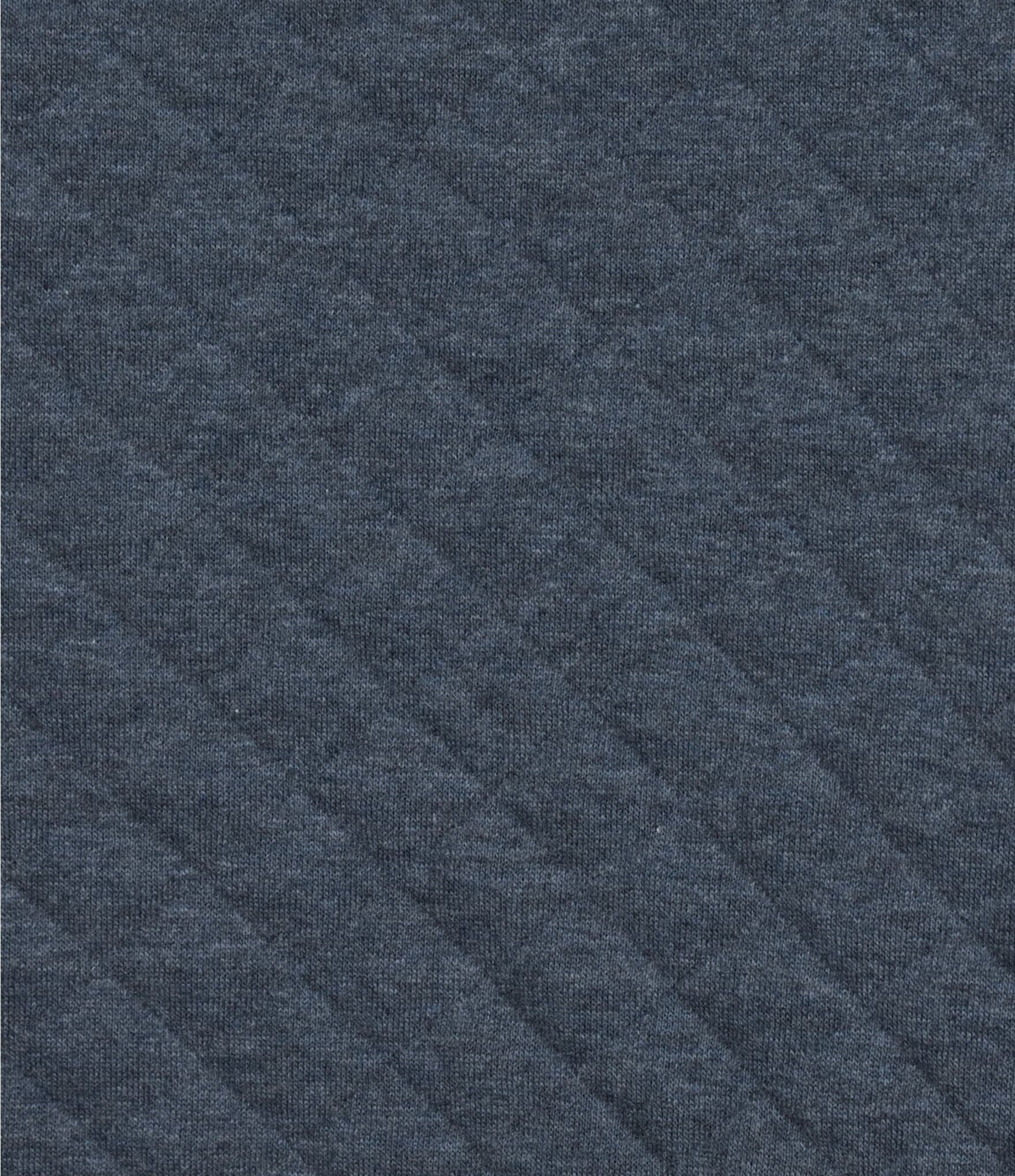 L.L.Bean Quilted 4-Button Snap Placket Sweatshirt