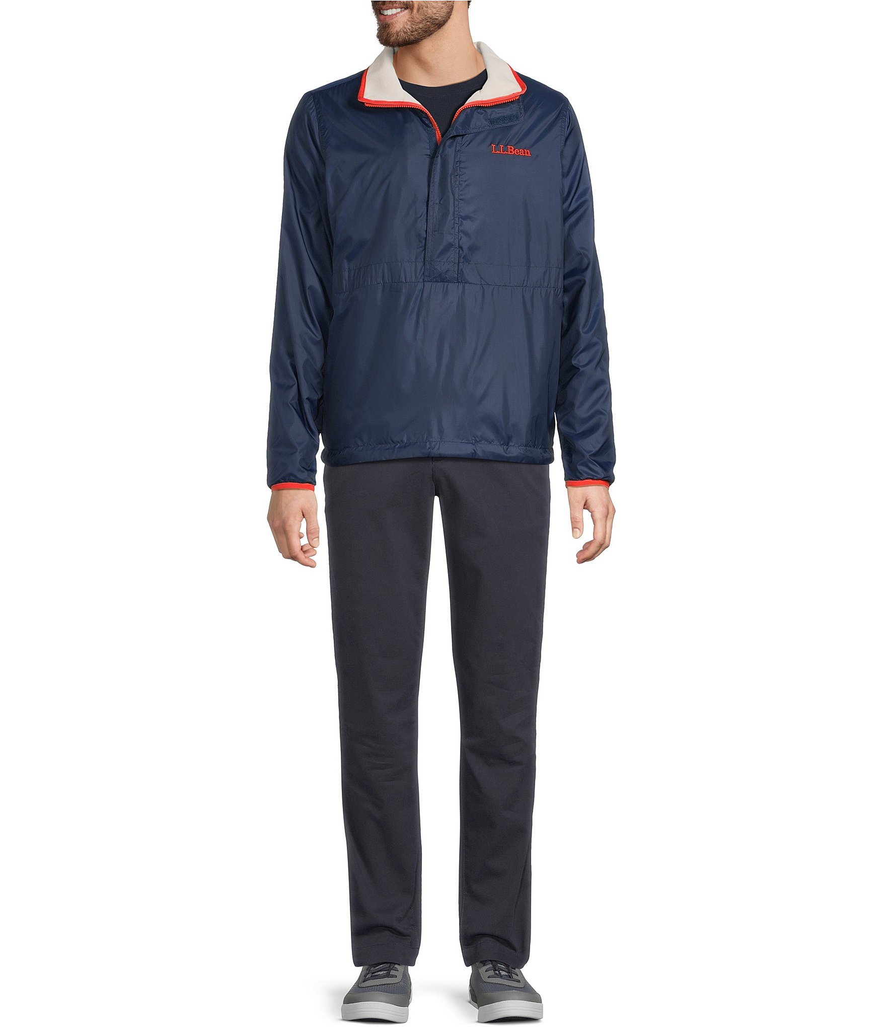 L.L.Bean Reversible Anorak Pullover