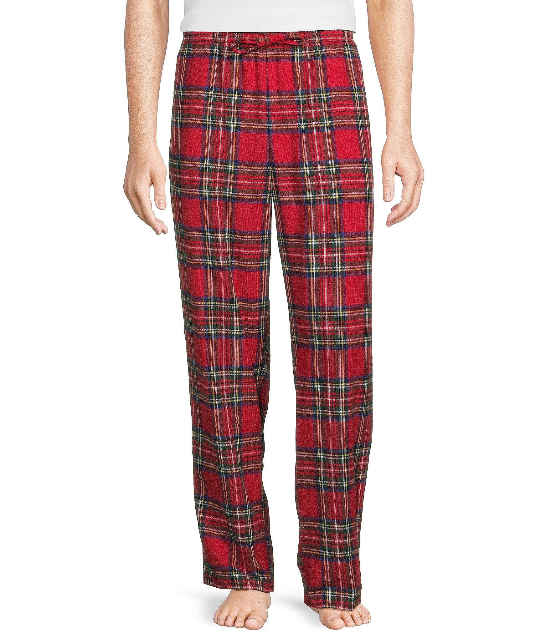 L.L.Bean Scotch Plaid Flannel Pajama Pants | Dillard's