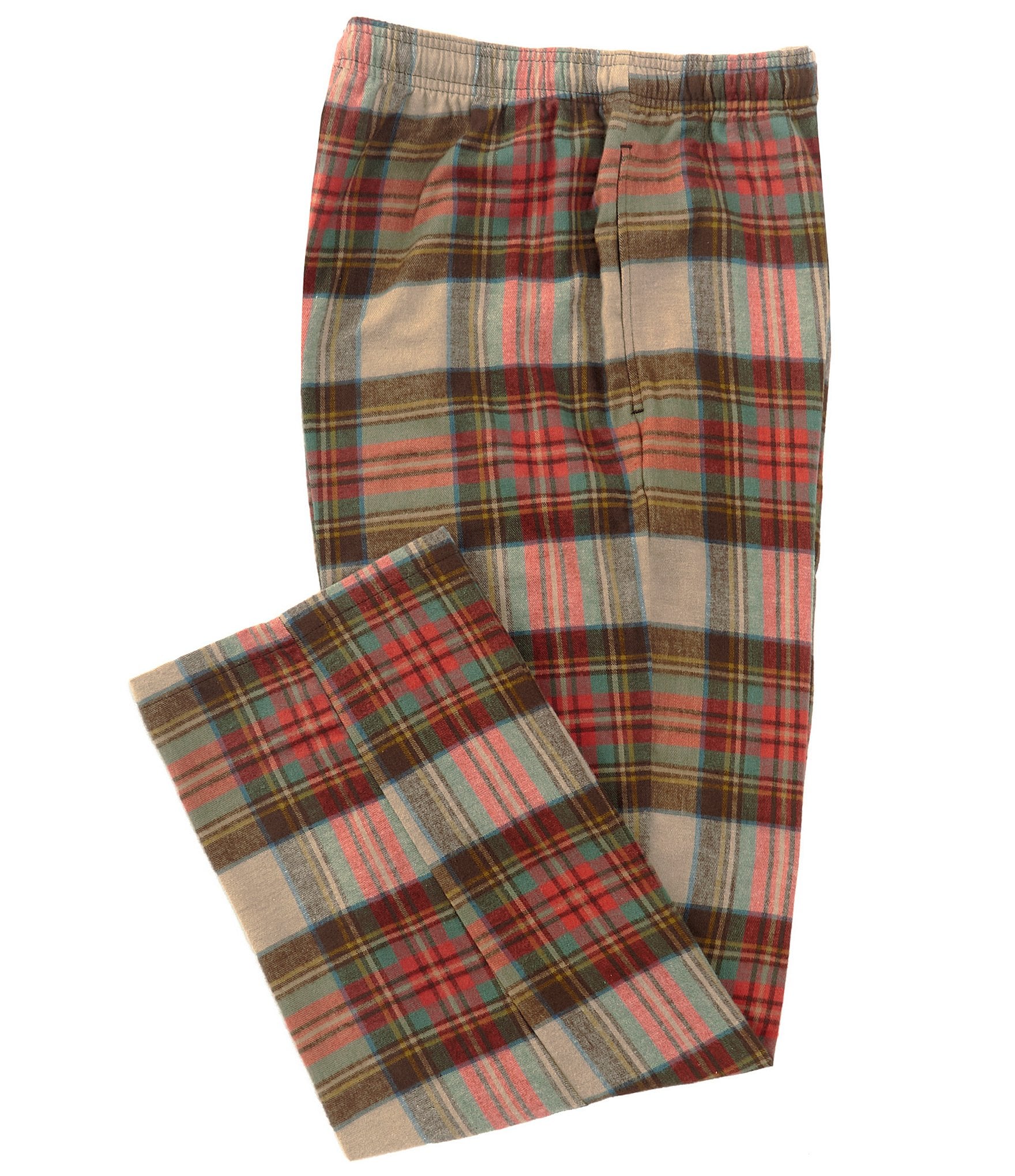 L.L.Bean Scotch Plaid Flannel Pajama Pants