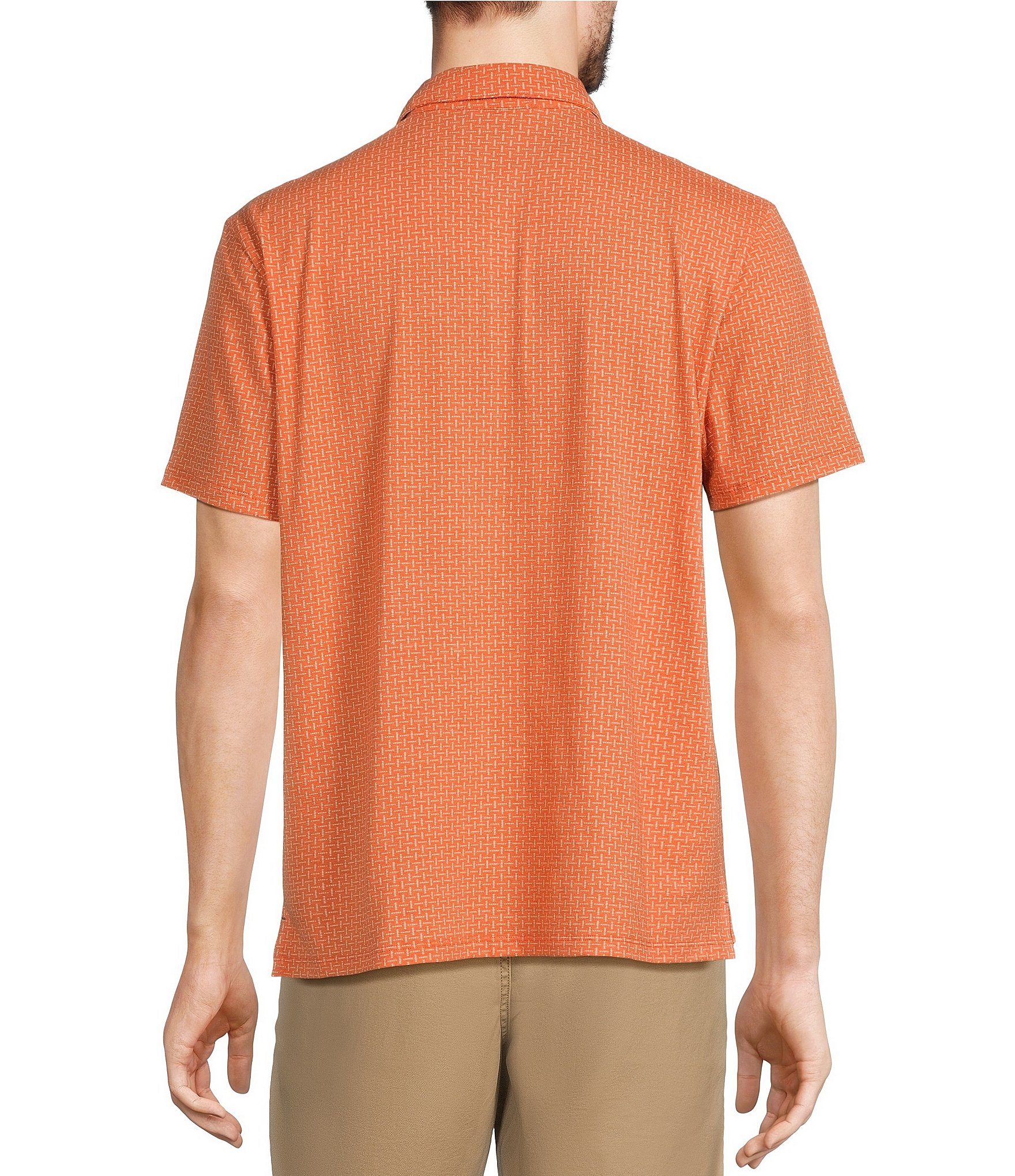 L.L.Bean Stone Coast Performance Short Sleeve Polo Shirt