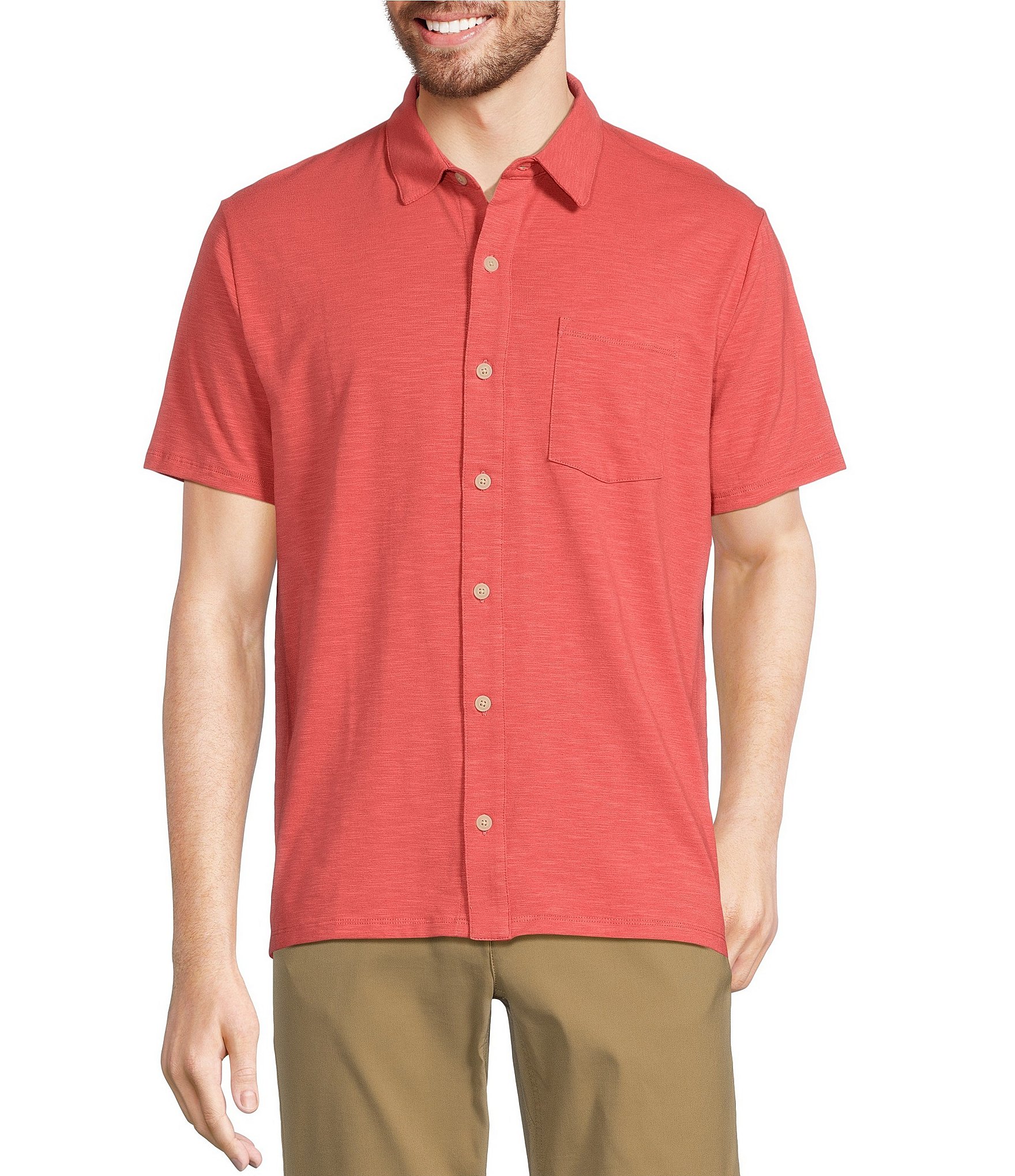 L.L.Bean Stonecoast Performance Short Sleeve Woven Shirt | Dillard's