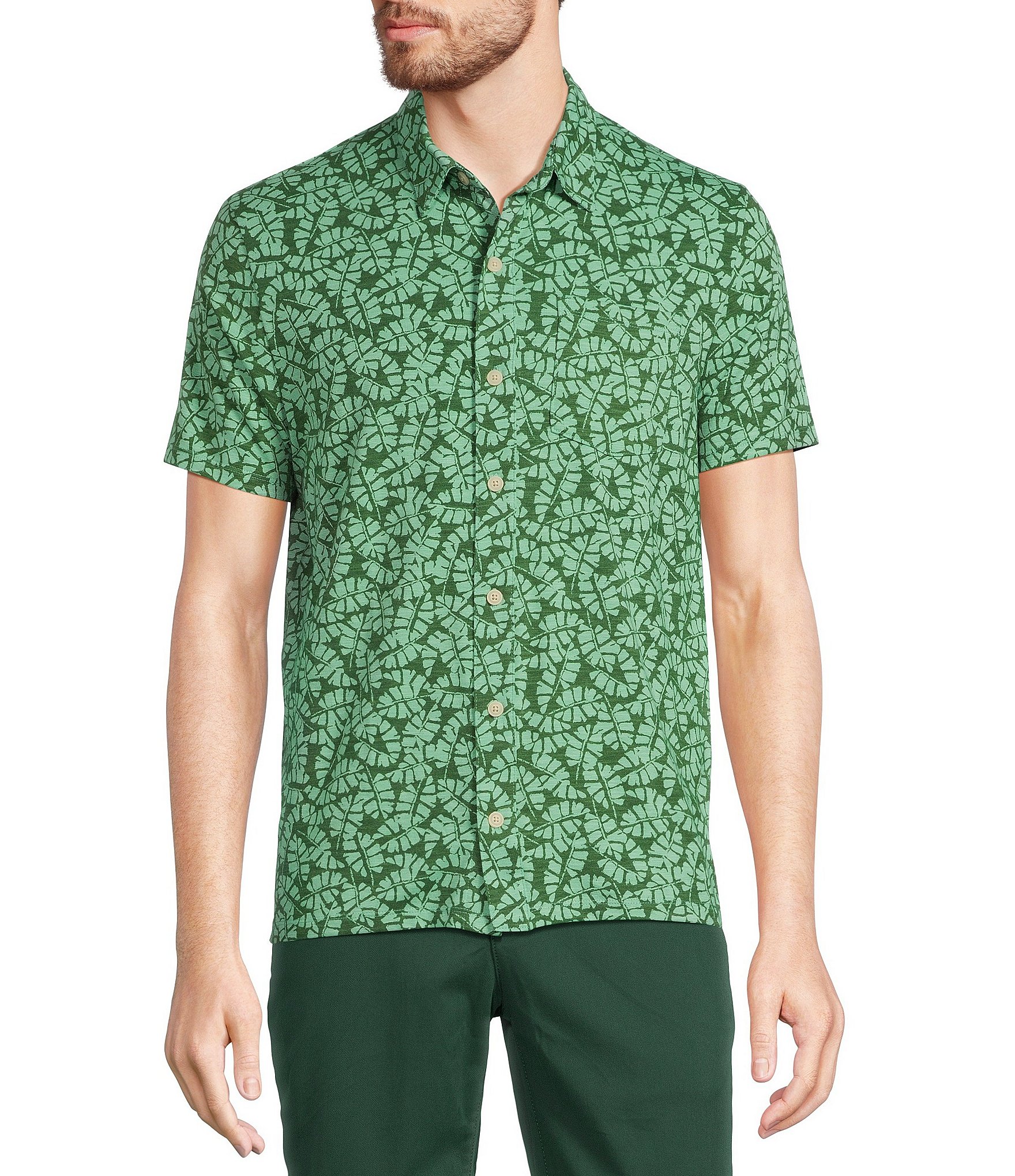 L.L.Bean Stonecoast Performance Short Sleeve Woven Shirt | Dillard's