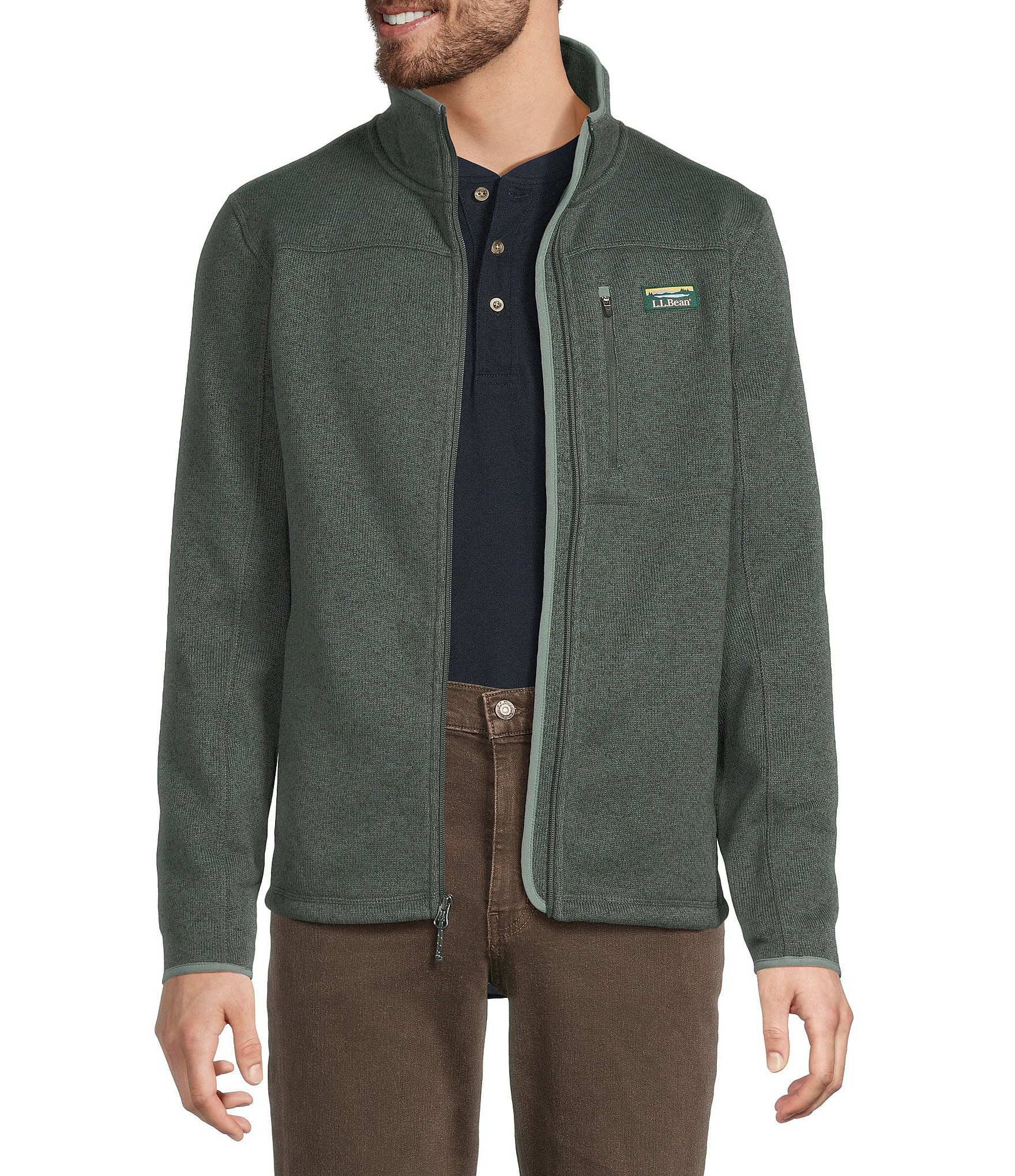 L.L.Bean Sweater Fleece Full-Zip Jacket