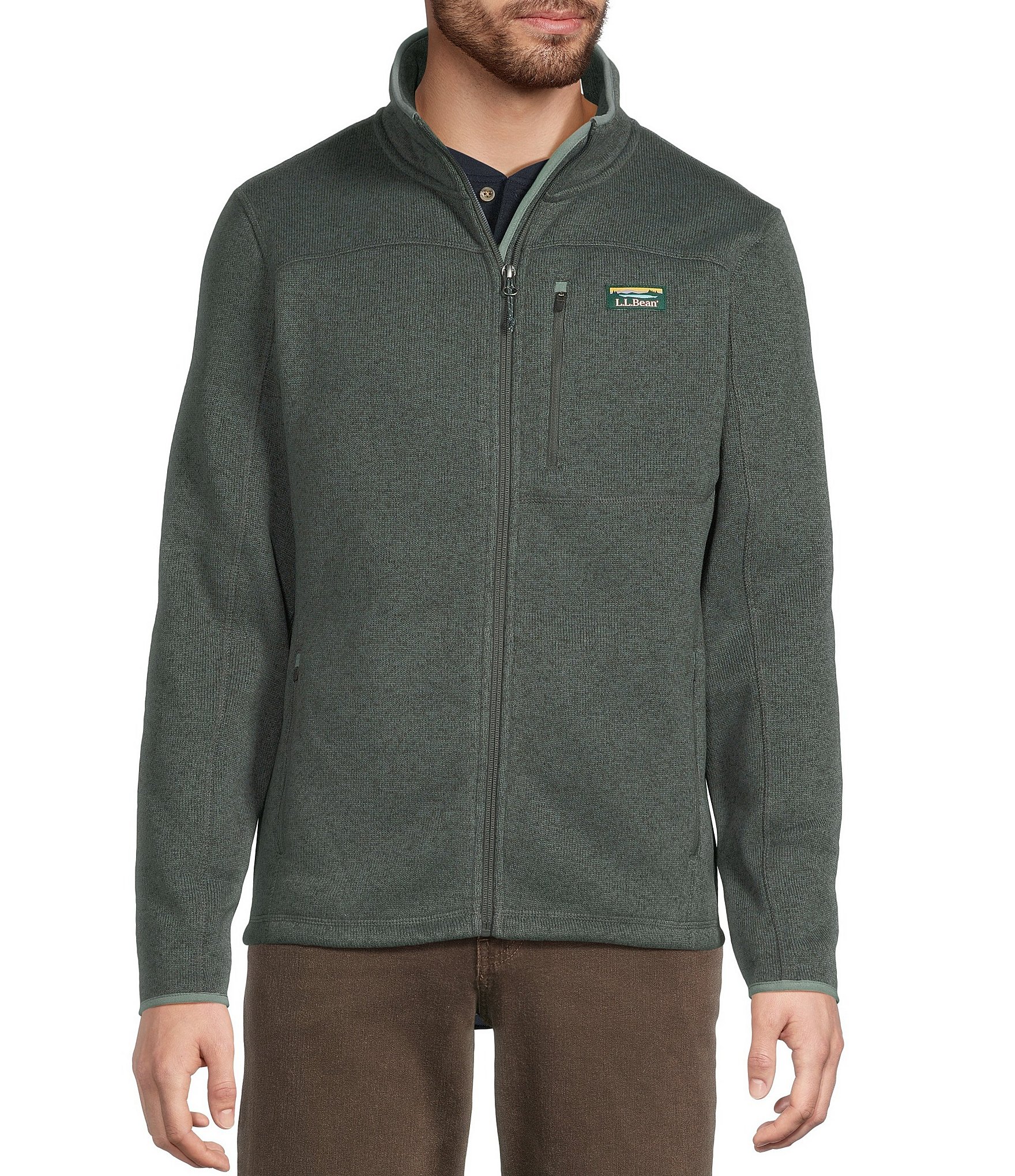 L.L.Bean Sweater Fleece Full-Zip Jacket