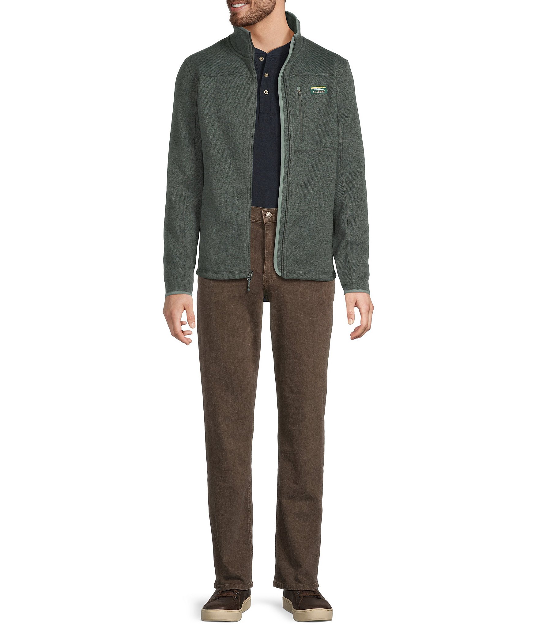 L.L.Bean Sweater Fleece Full-Zip Jacket