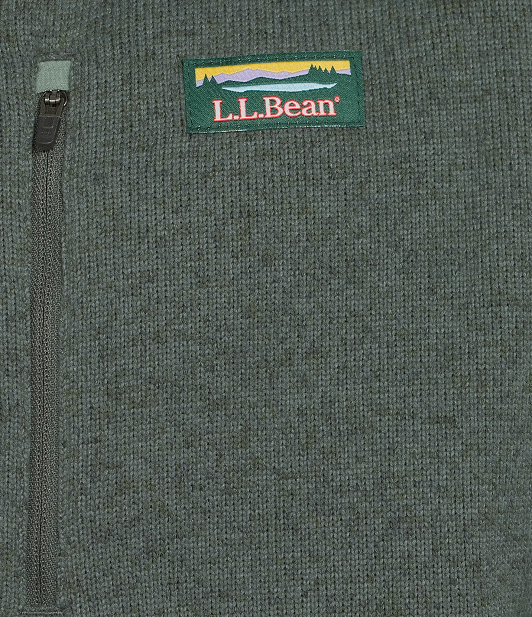 L.L.Bean Sweater Fleece Full-Zip Jacket
