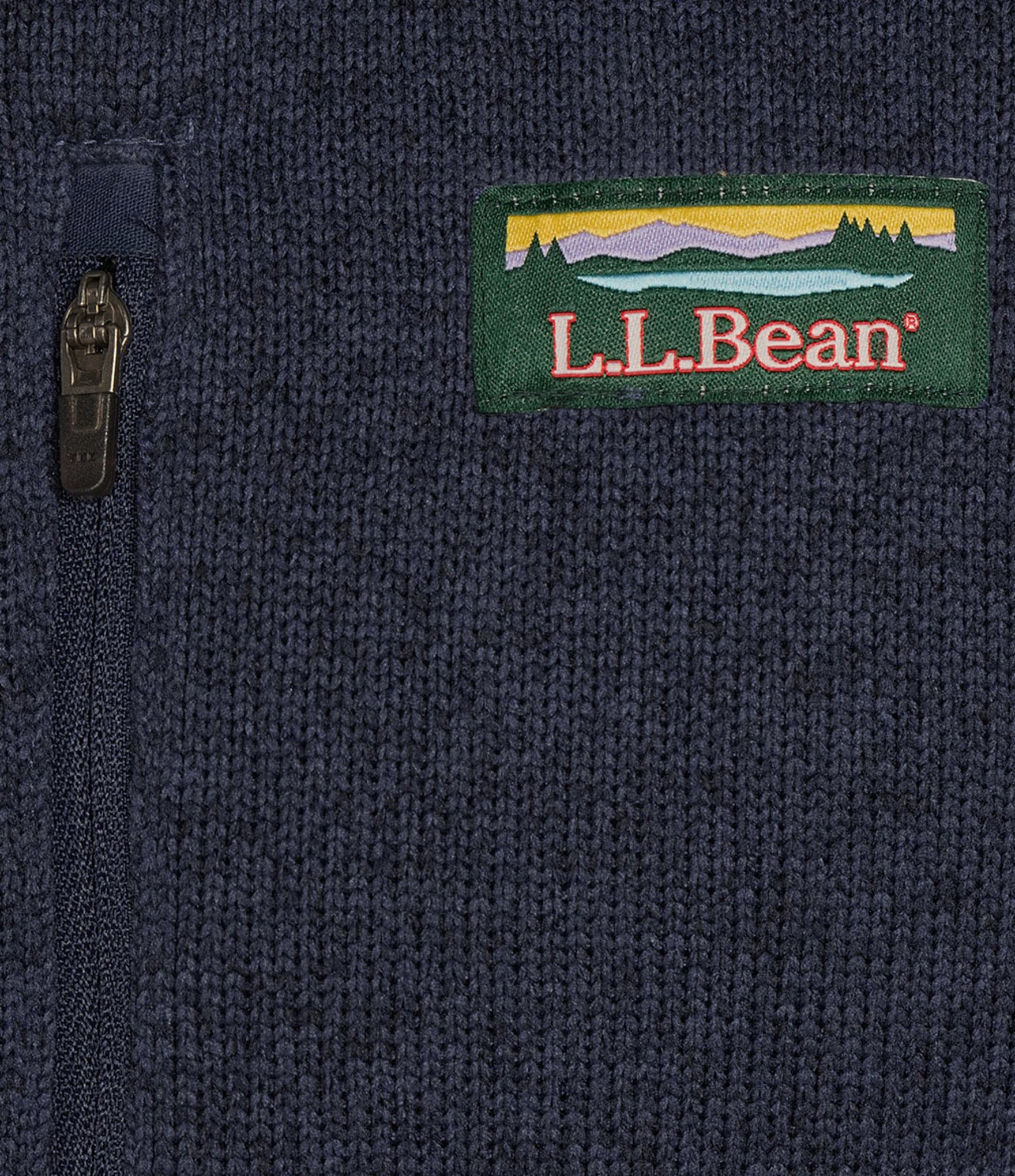 L.L.Bean Sweater Fleece Full-Zip Jacket