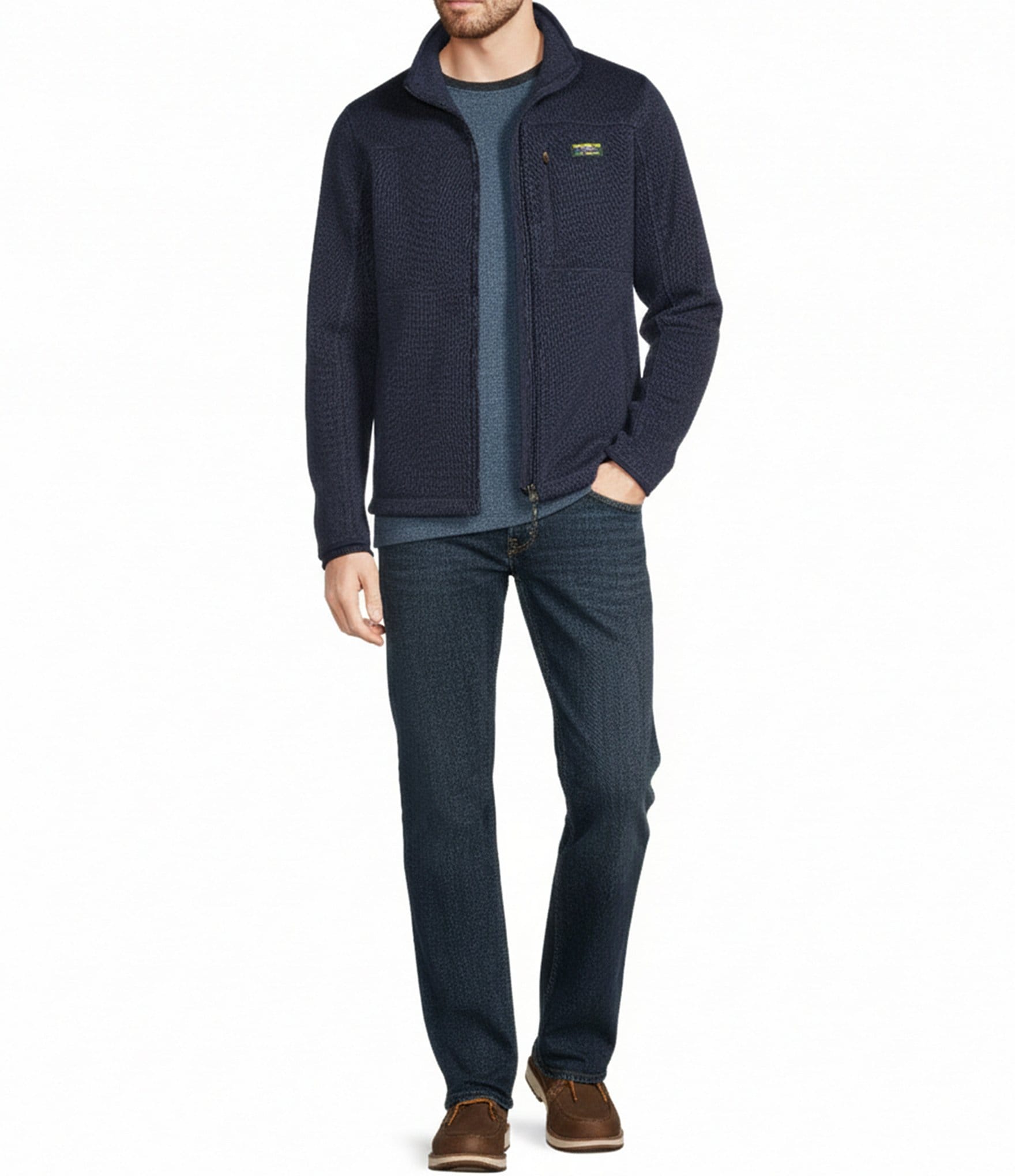 L.L.Bean Sweater Fleece Full-Zip Jacket