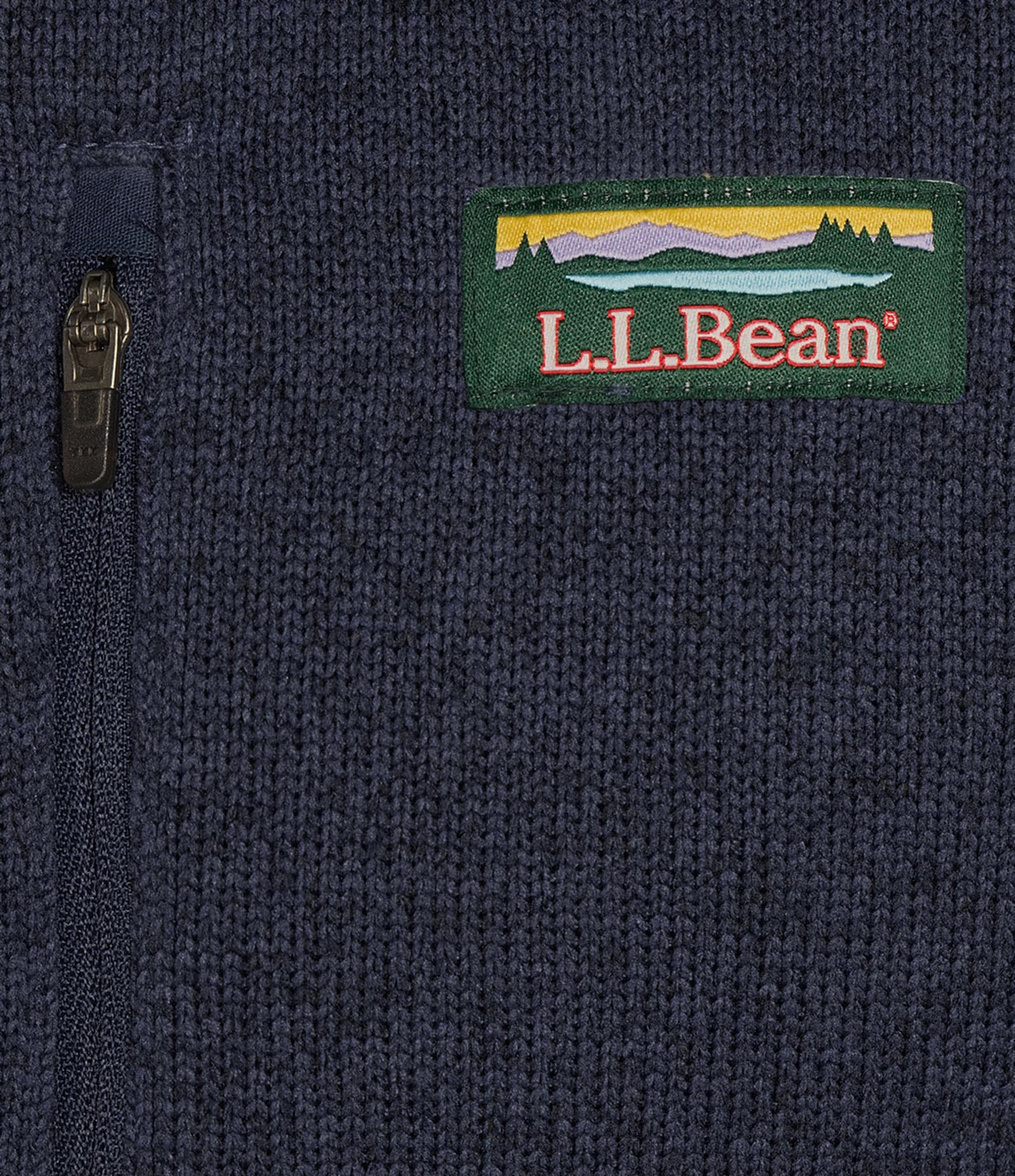 L.L.Bean Sweater Fleece Full-Zip Jacket