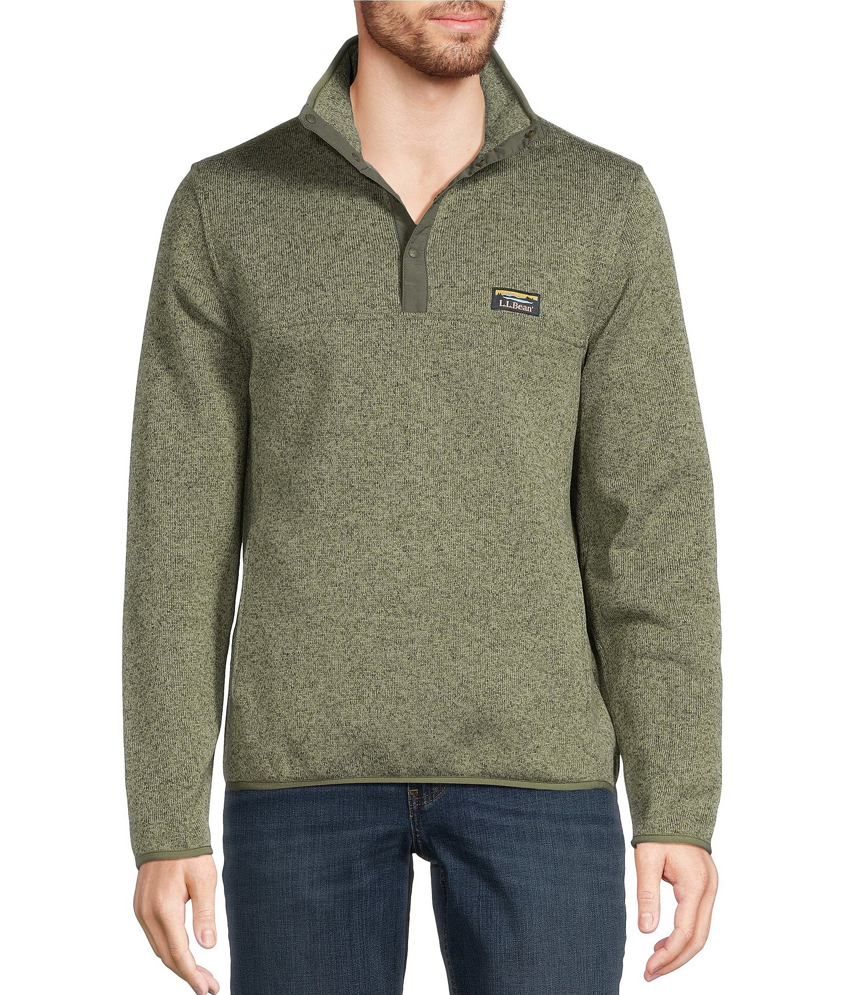 L.L.Bean Sweater Fleece Pullover | Dillard's