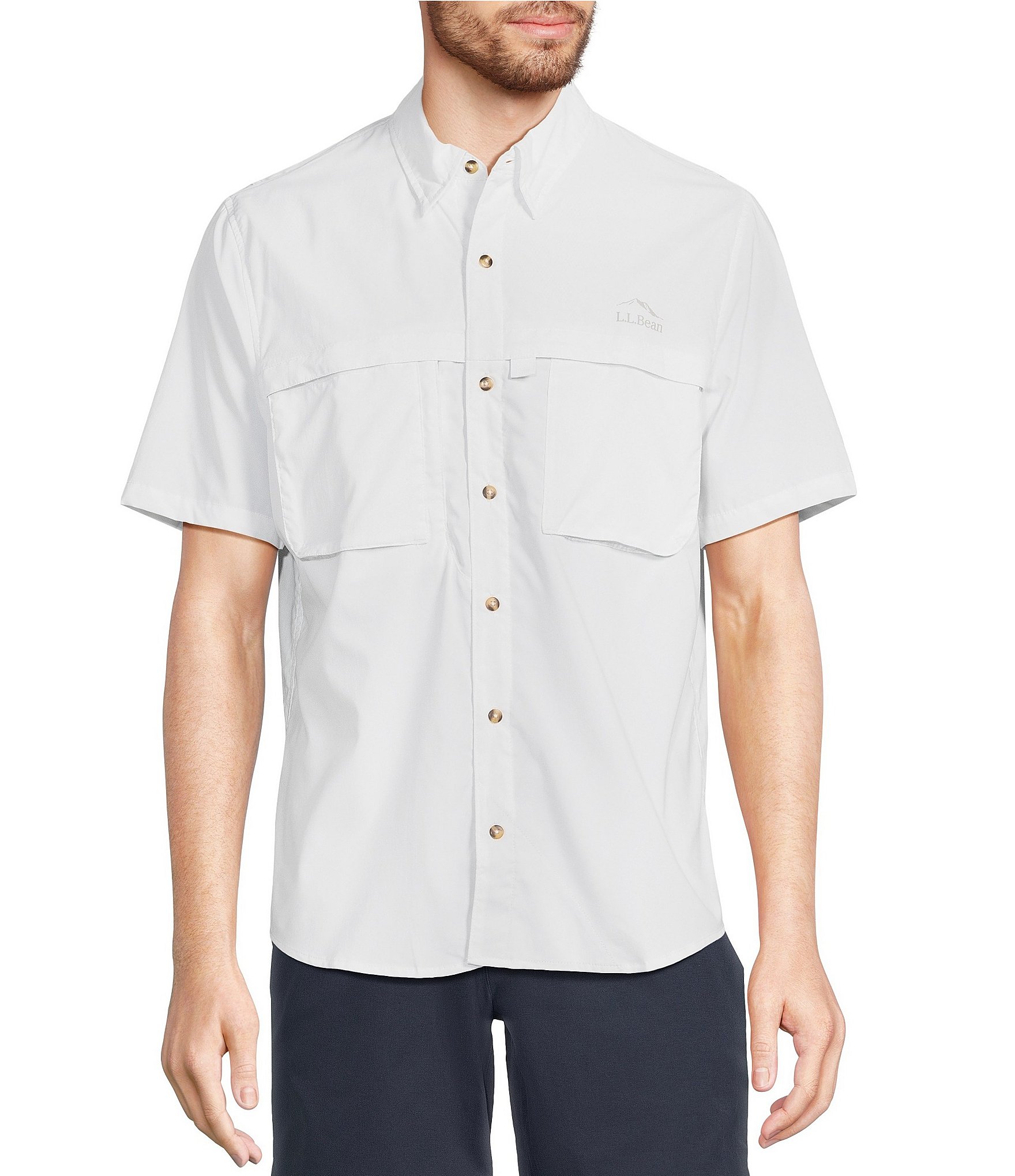 L.L.Bean Tropic Wear Short Sleeve Shirt