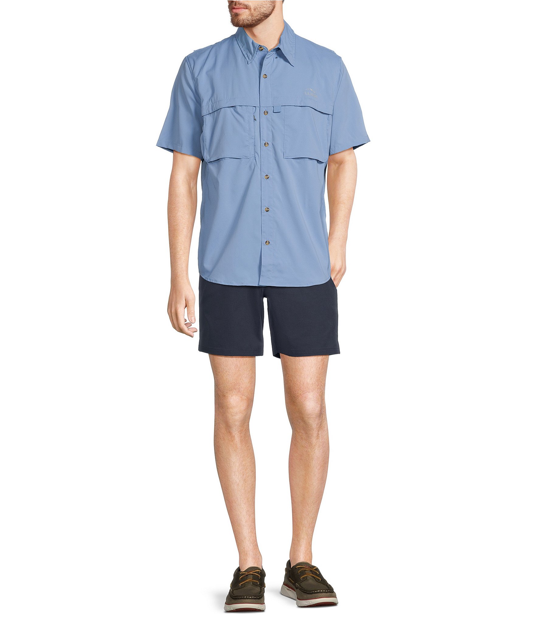 L.L.Bean Tropic Wear Short Sleeve Shirt